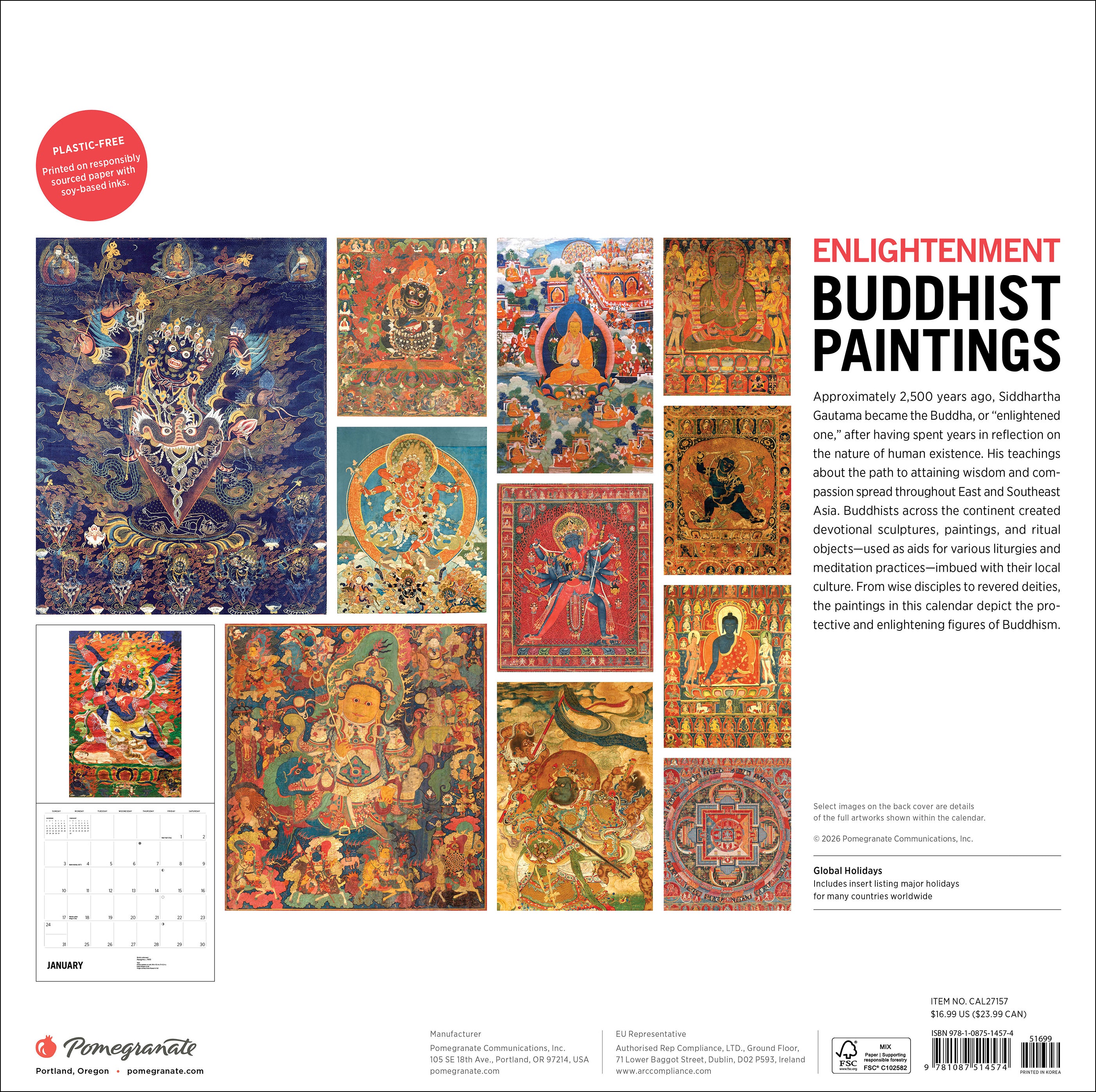 pomegranate-enlightenment-buddhist-paintings-2027-wandkalender image 8