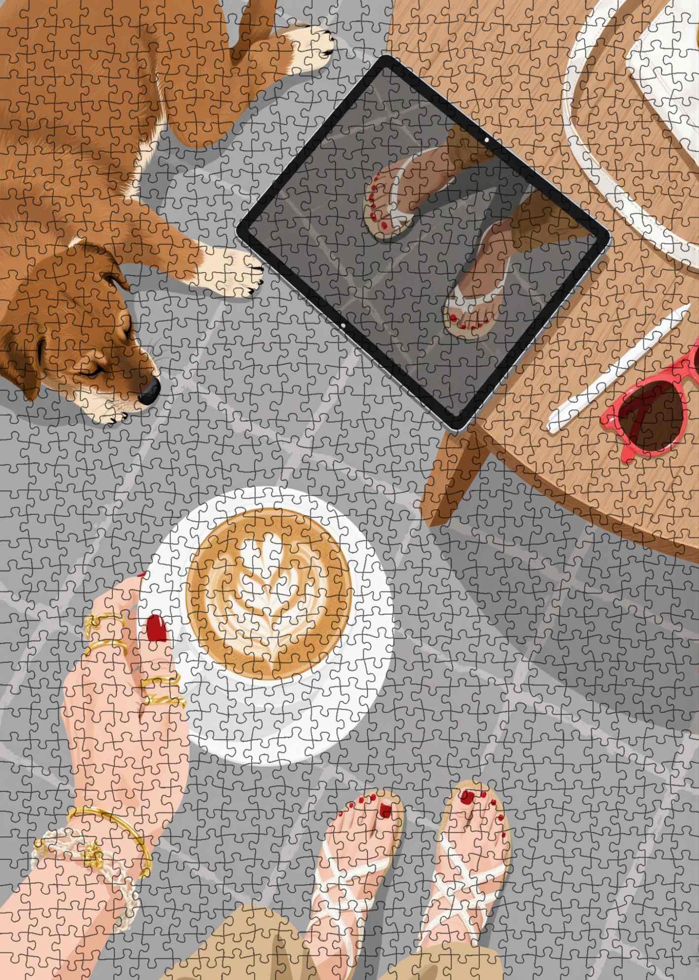 tucocoo-morning-latte-moment-puzzle-1000-teile-kaffee image 2