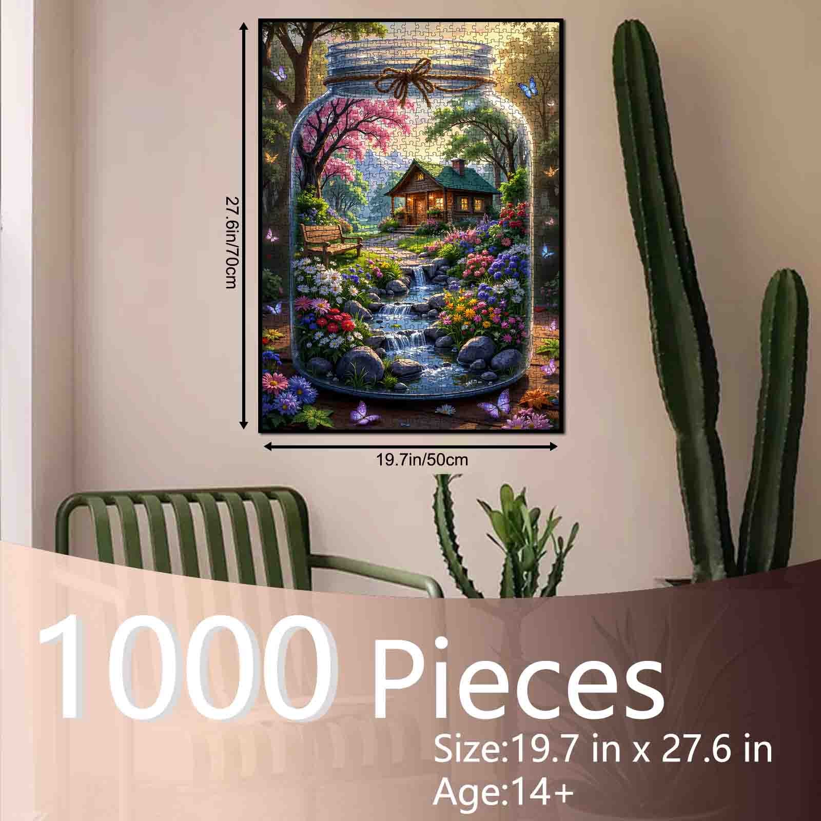 tucocoo-enchanted-cottage-garden-puzzle-1000-teile-garten image 5