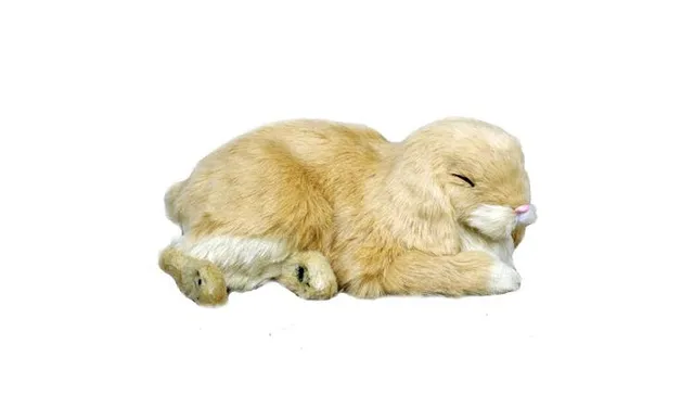 otter-house-precious-petzzz-mini-lop-pl-schtier-kaninchen-mit-bett image 1
