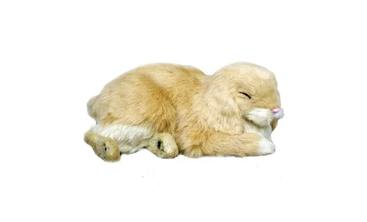 otter-house-precious-petzzz-mini-lop-pl-schtier-kaninchen-mit-bett image 1