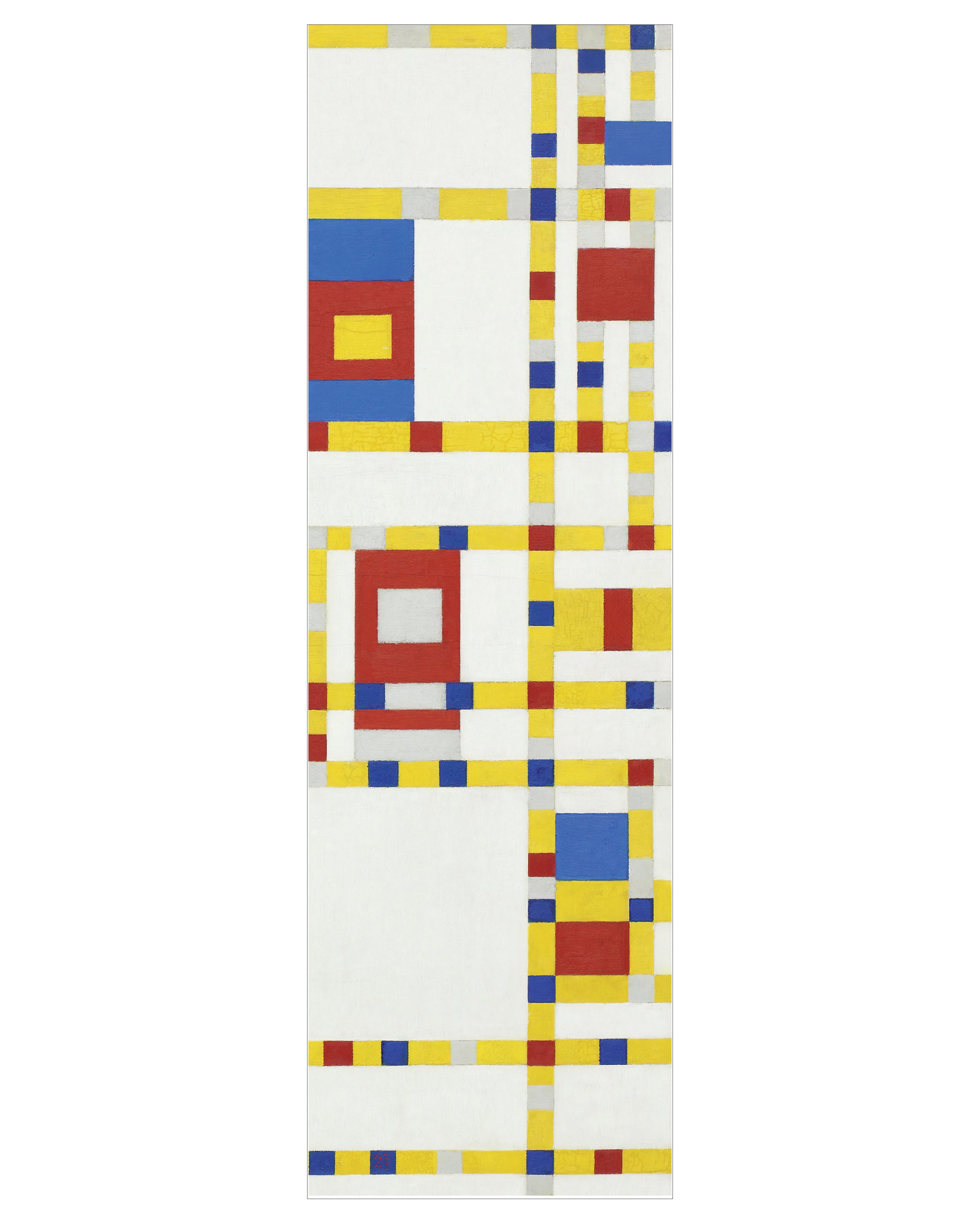 pomegranate-bookmarks-mondrian-lesezeichen-broadway-boogie-woogie image 1