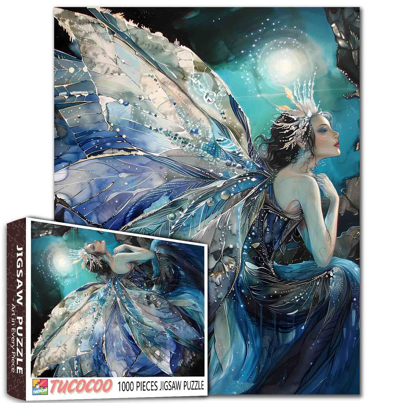tucocoo-jigsaw-puzzles-elf-huge-wings-puzzle-1000-teile-elfe image 1
