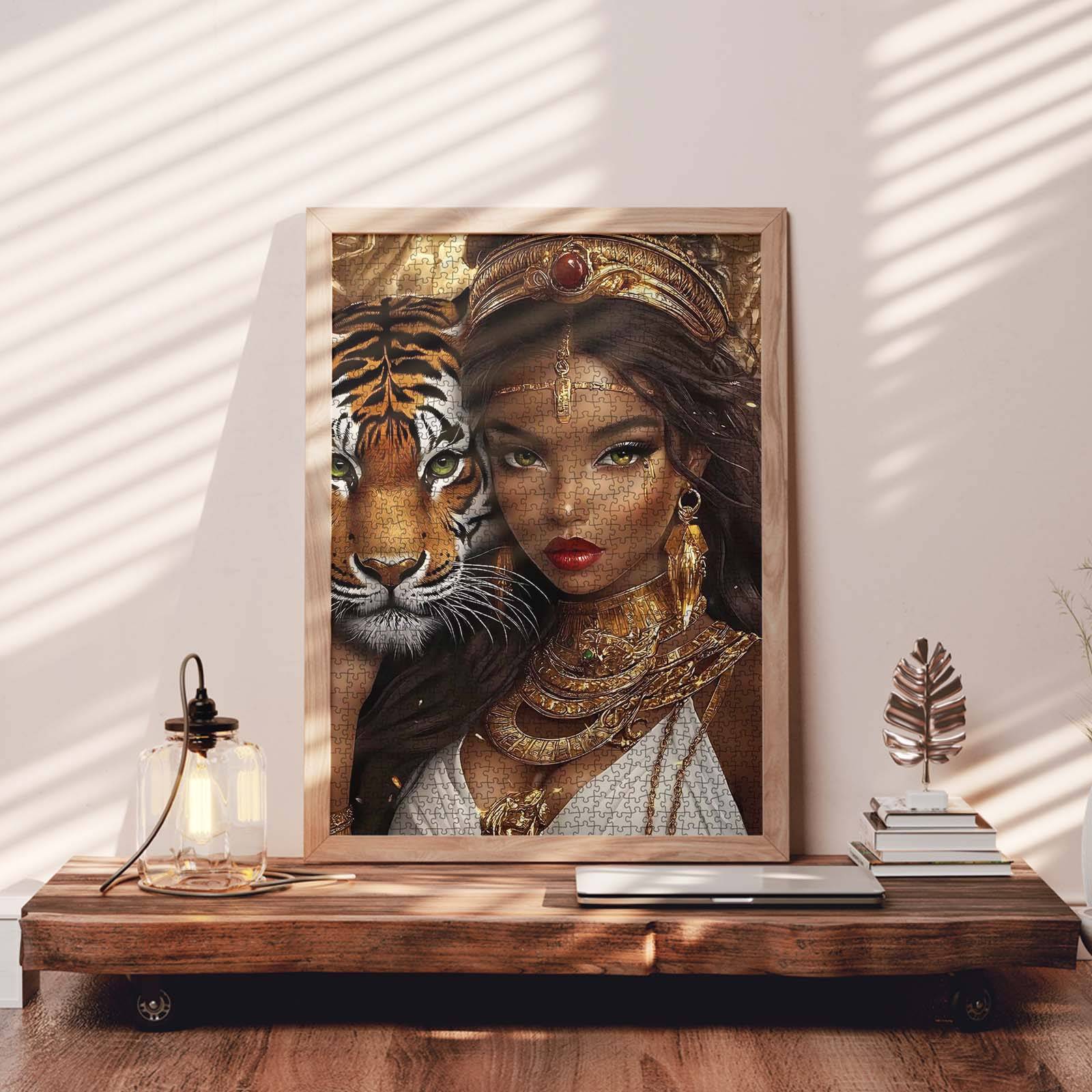 tucocoo-mystic-tiger-queen-puzzle-1000-teile-tiger-motiv image 3