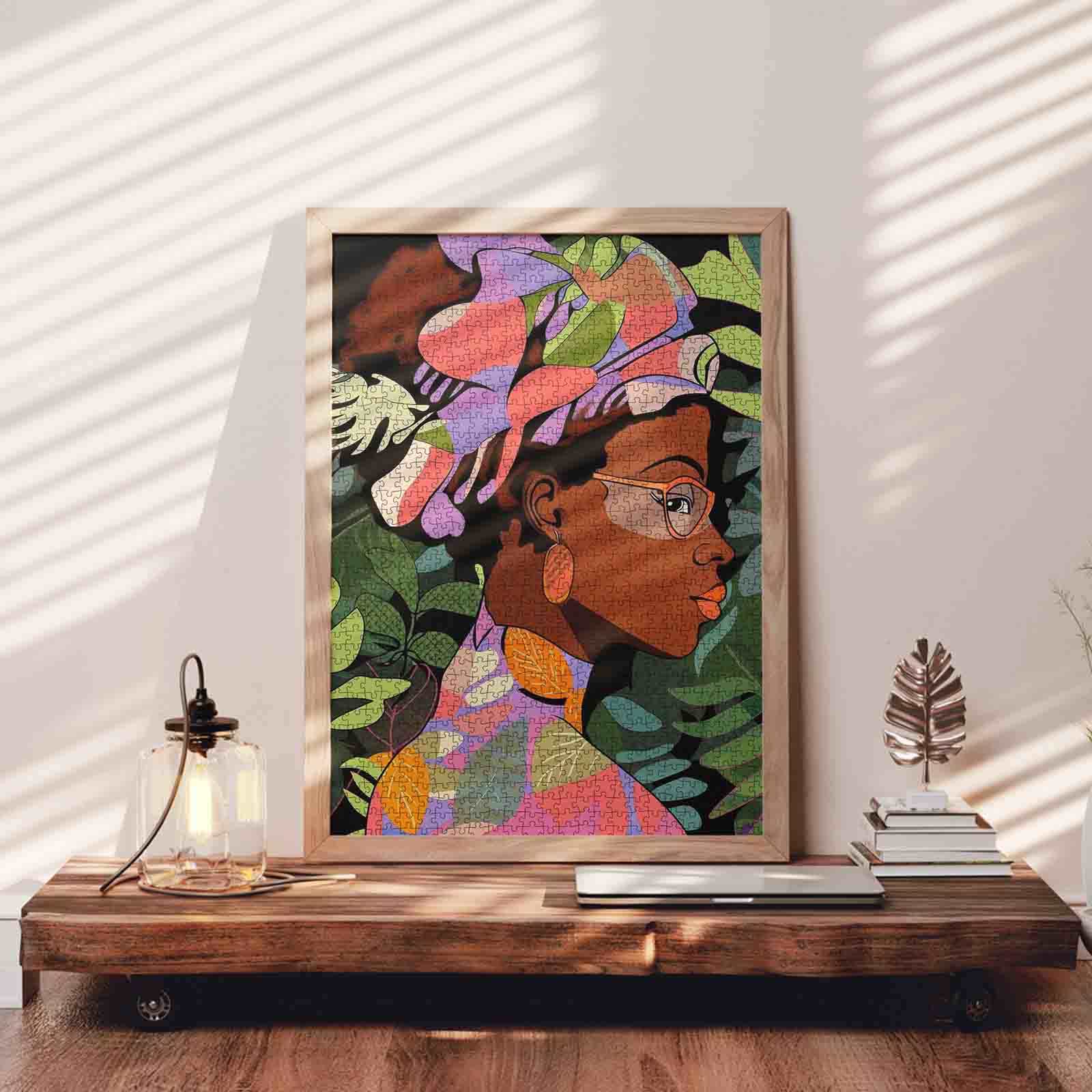tucocoo-cool-black-girl-boho-puzzle-1000-teile-frau image 3