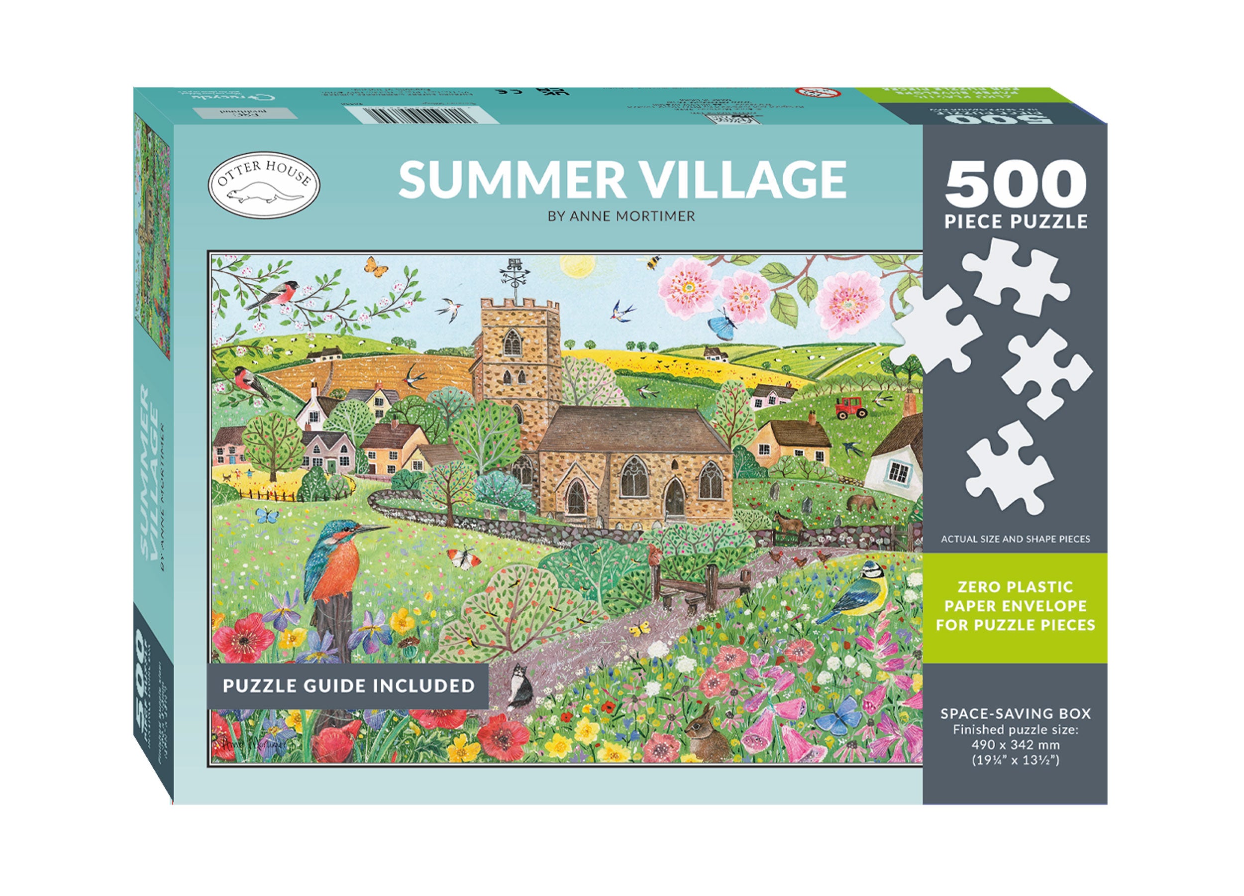 otter-house-summer-village-puzzle-500-teile-anne-mortimer image 2