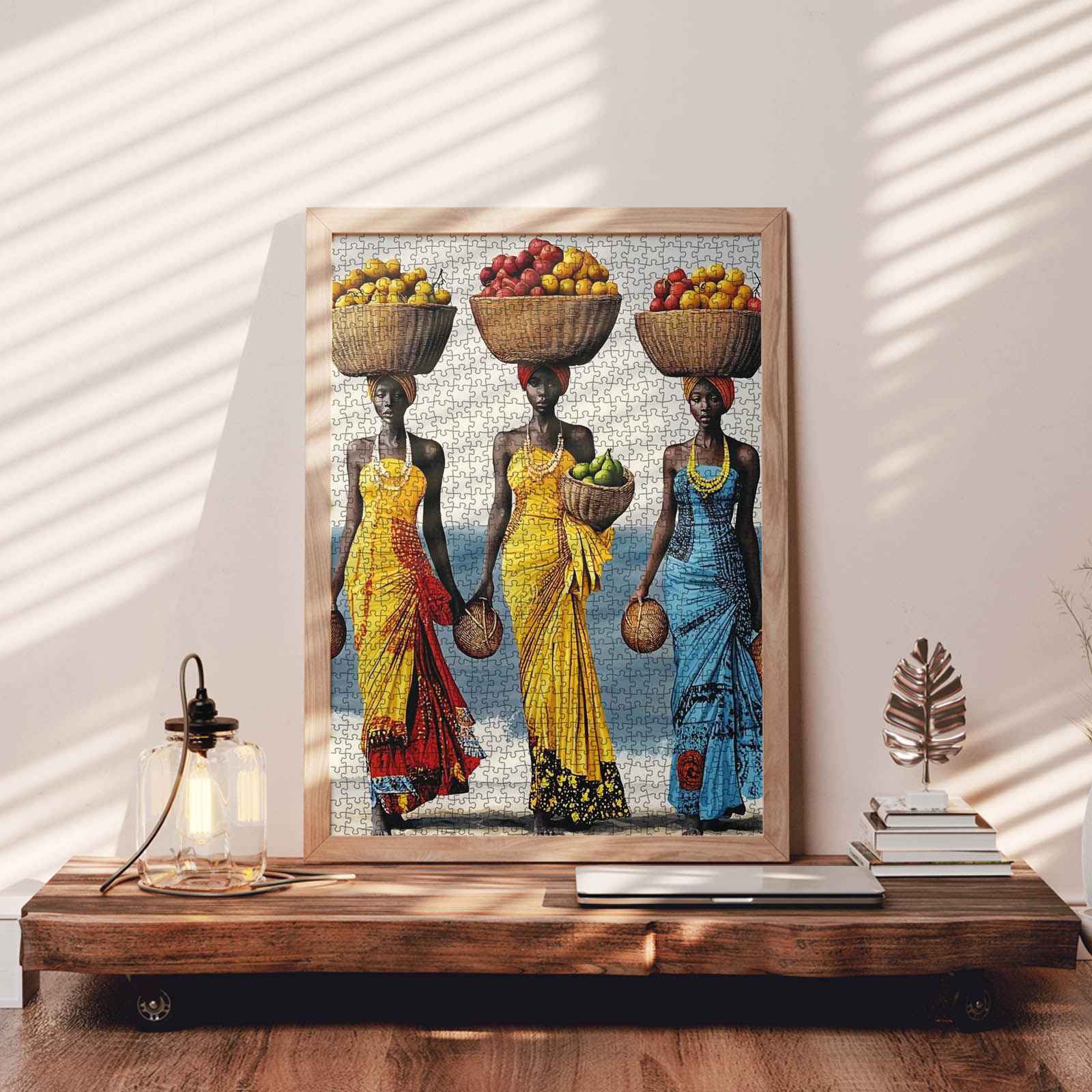 tucocoo-african-women-fruit-carriers-puzzle-1000-teile image 3