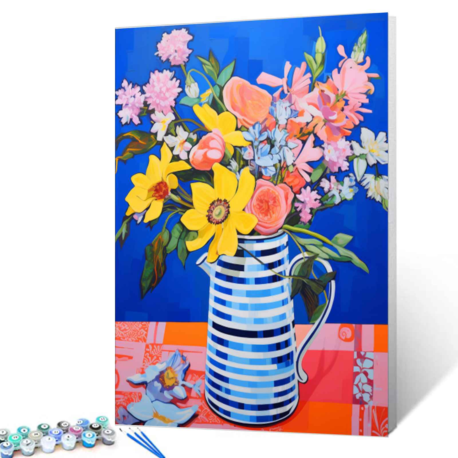 tucocoo-vibrant-floral-bouquet-malen-nach-zahlen-40x50-blumen image 1