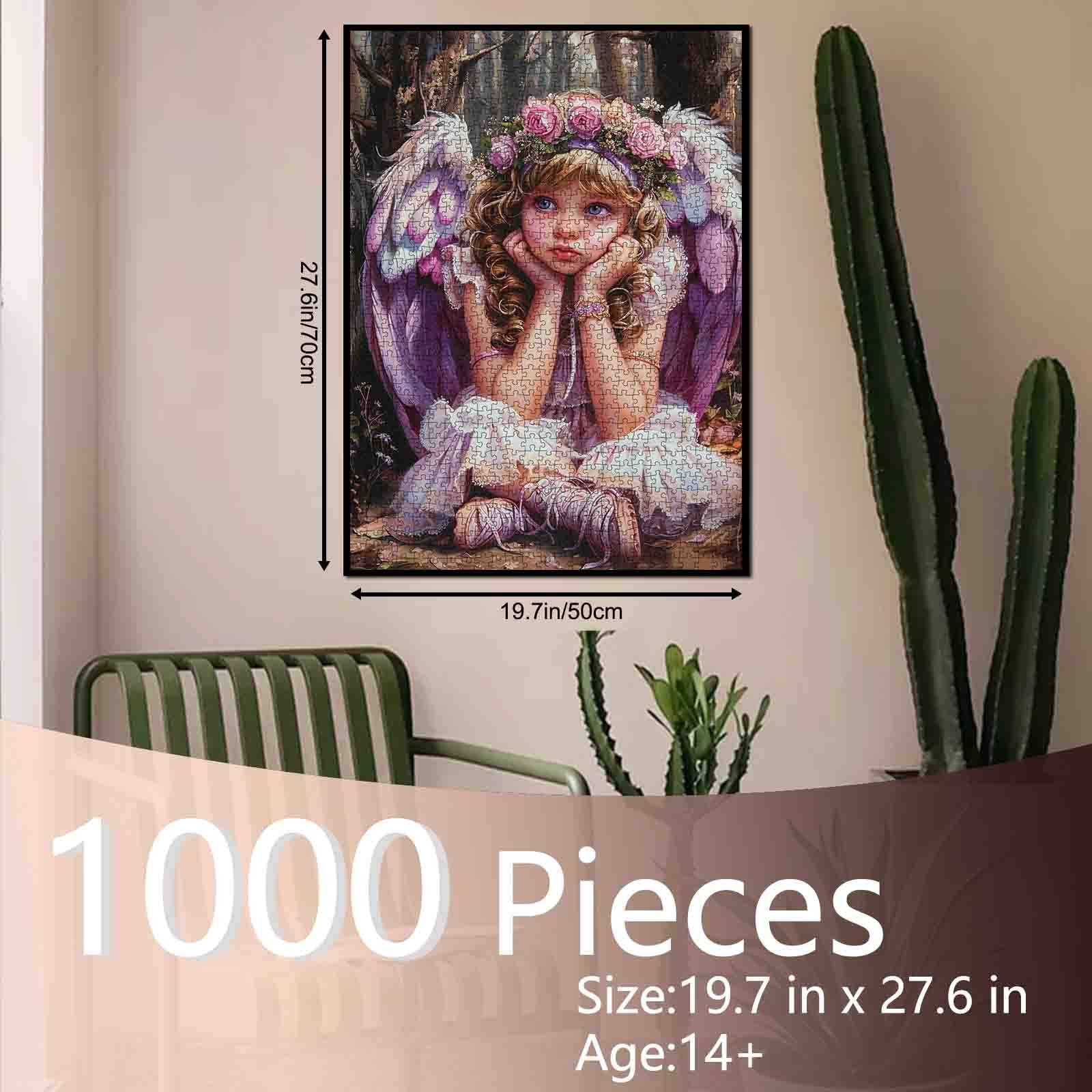 tucocoo-jigsaw-puzzles-lilac-dreams-fee-puzzle-1000-teile image 5