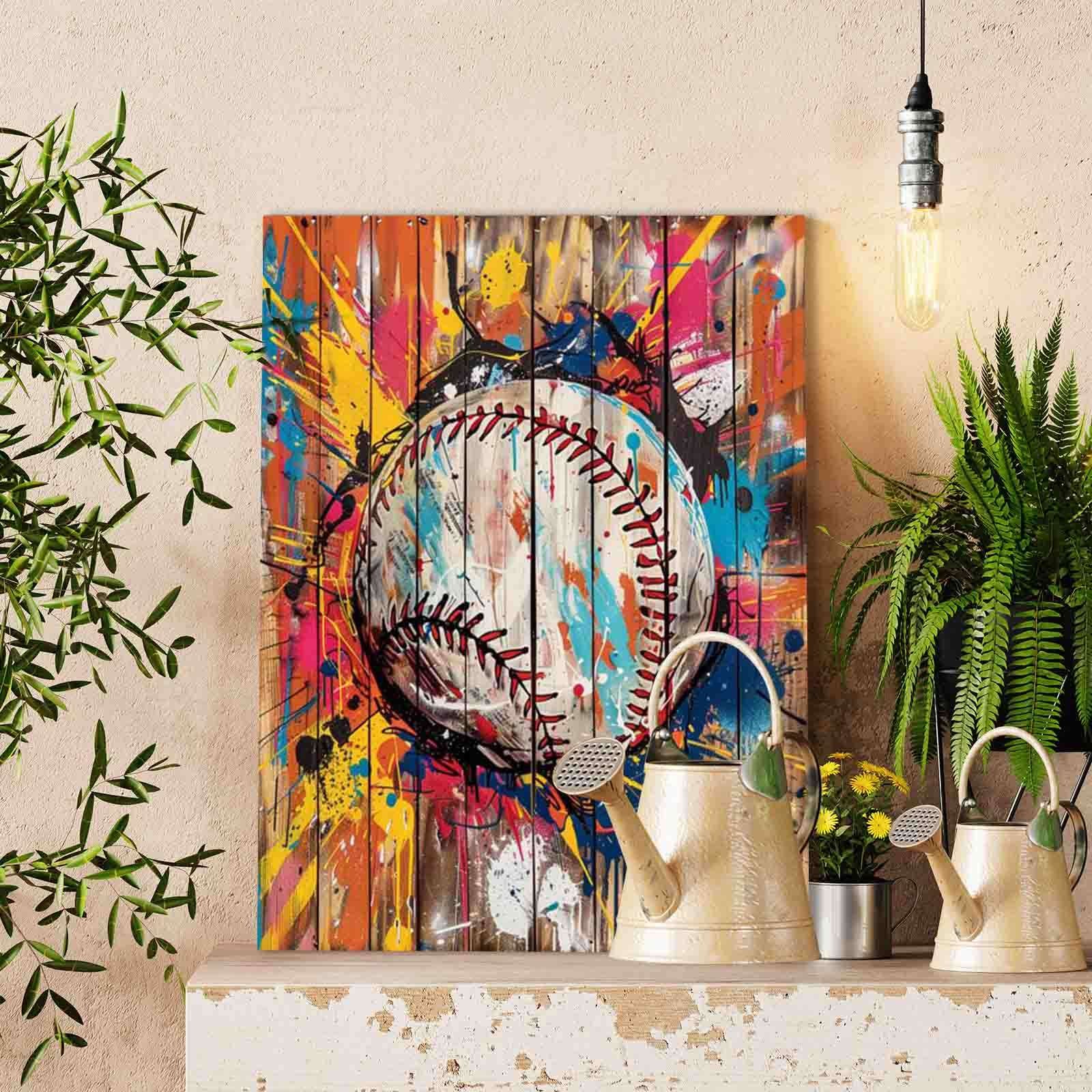 tucocoo-paint-by-numbers-graffiti-baseball-malset-ohne-rahmen image 2