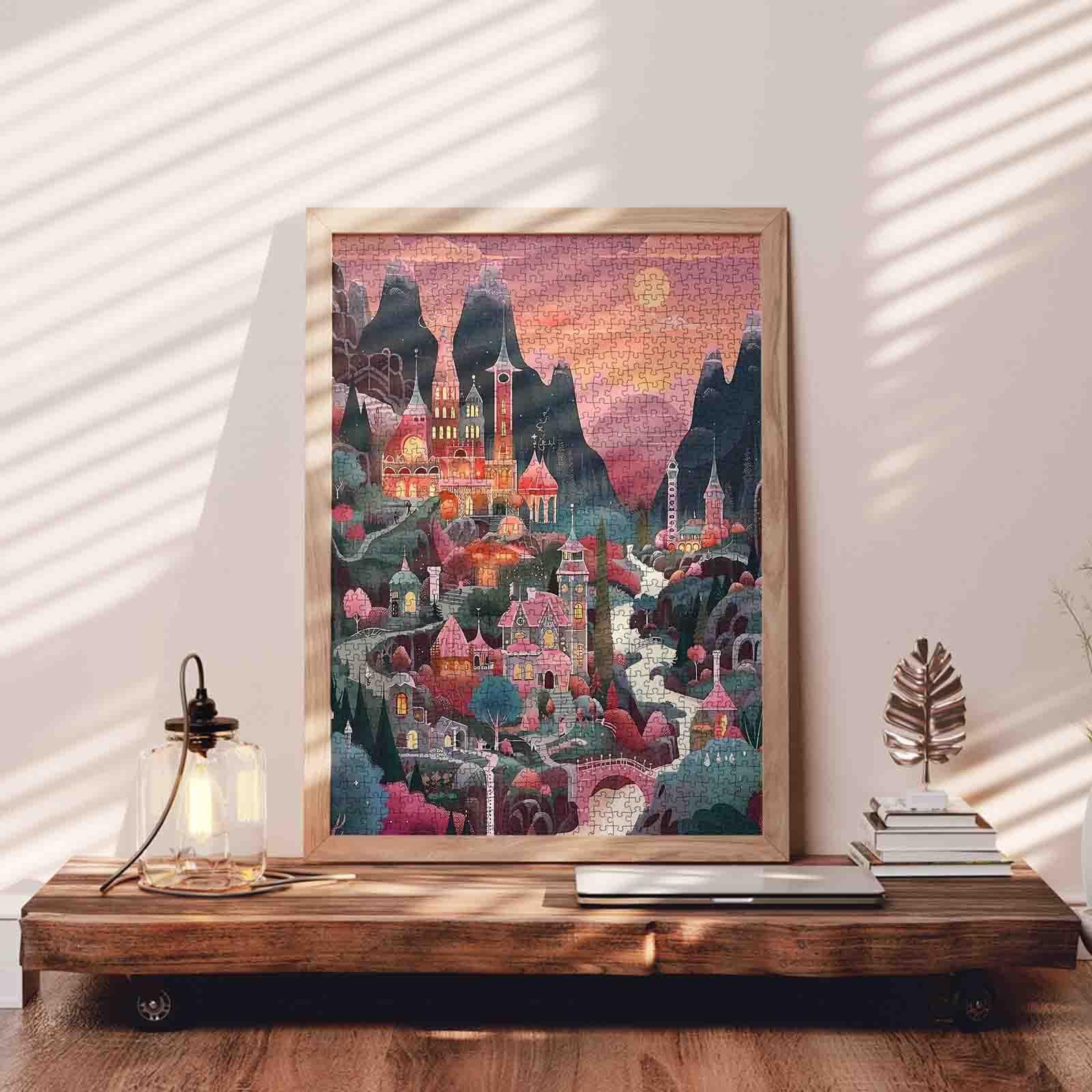 tucocoo-magical-twilight-castle-puzzle-1000-teile-schloss image 3