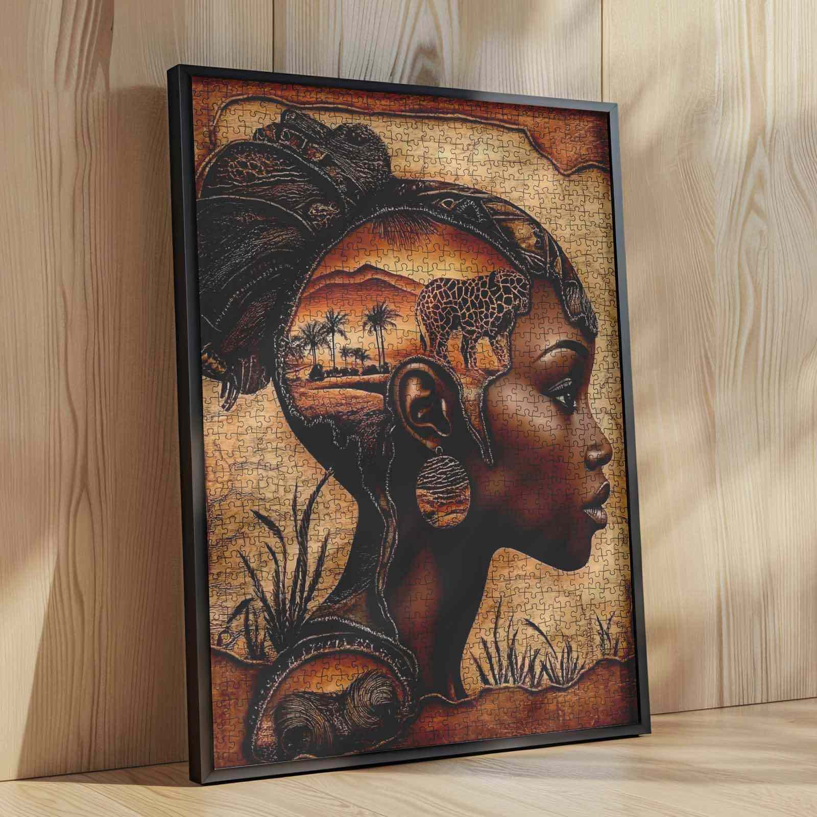 tucocoo-jigsaw-puzzles-puzzle-african-spirit-1000-teile-portrait image 4