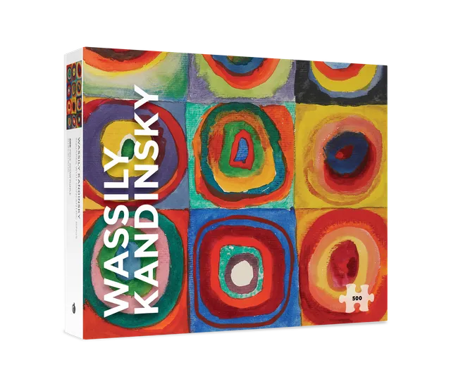 pomegranate-kandinsky-squares-with-concentric-rings-puzzle-500-teile image 1