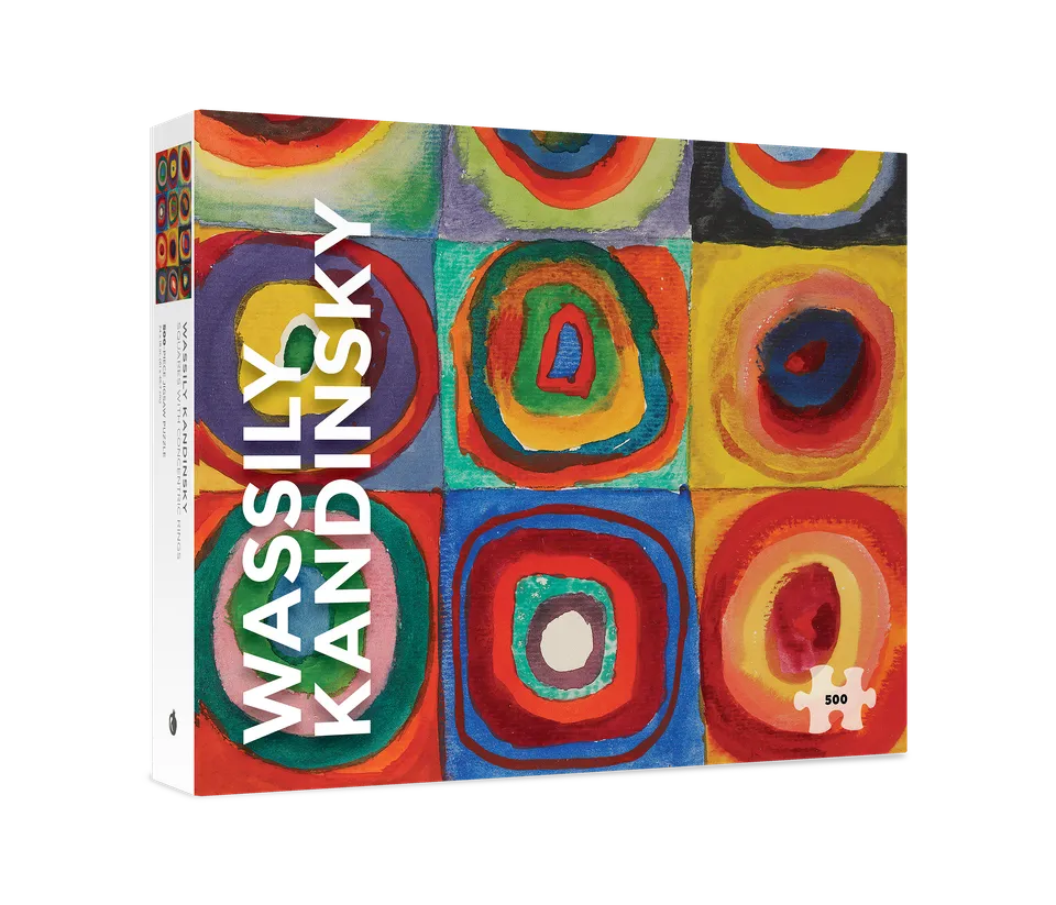 pomegranate-kandinsky-squares-with-concentric-rings-puzzle-500-teile image 1
