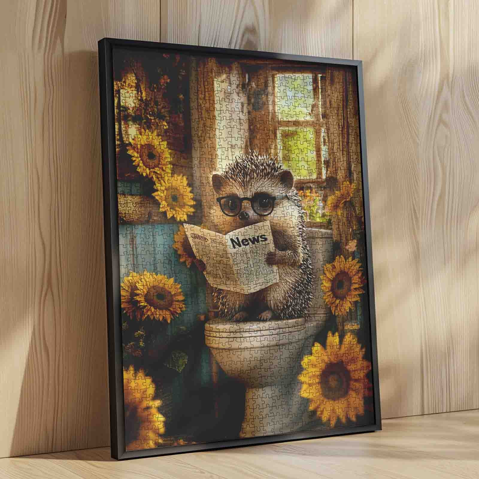 tucocoo-sunflower-hedgehog-puzzle-1000-teile-igel image 4
