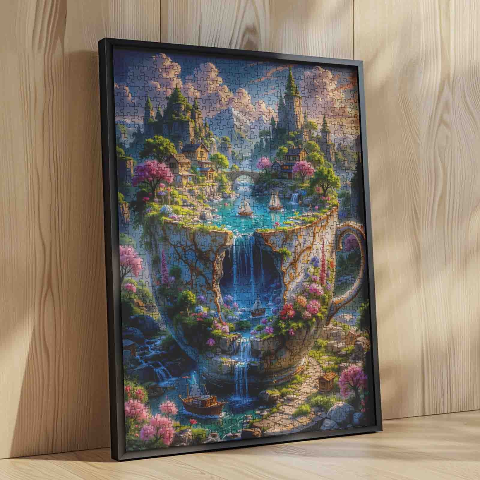 tucocoo-teacup-falls-village-puzzle-1000-landschaft image 4