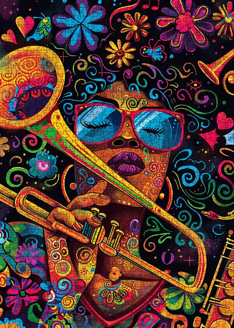 tucocoo-jazz-groove-puzzle-1000-teile-musik-motiv image 2