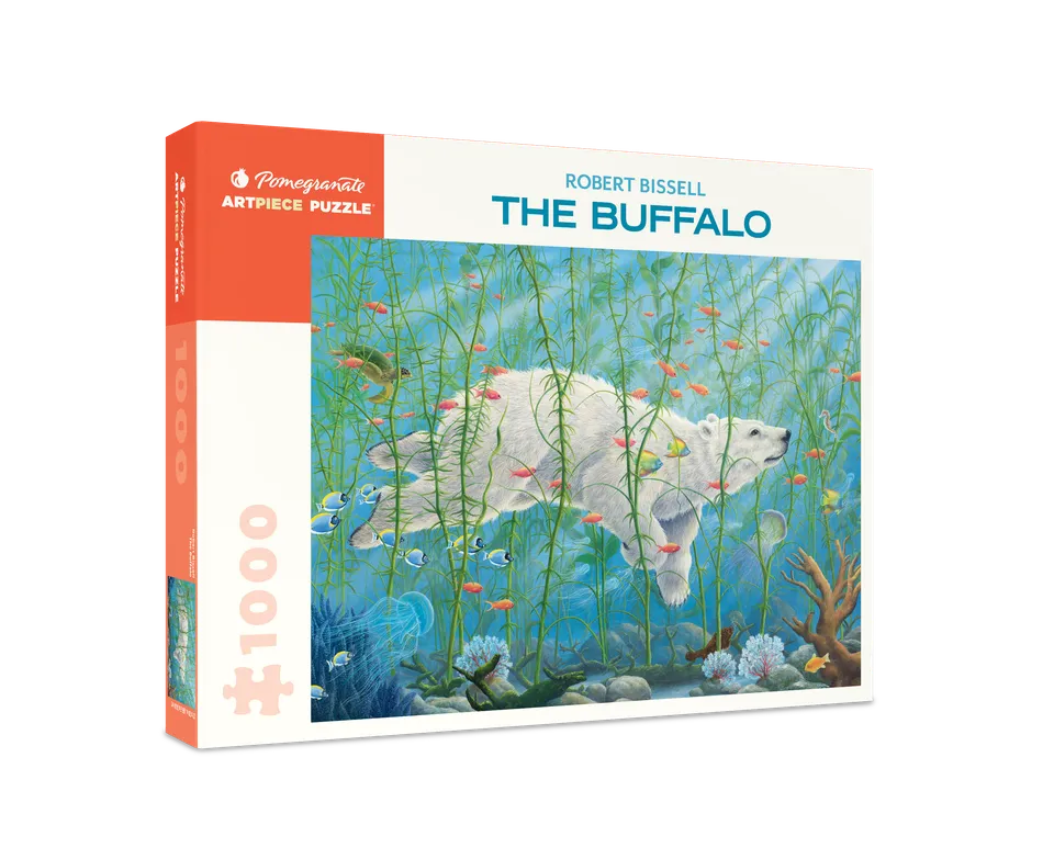 pomegranate-robert-bissell-the-buffalo-puzzle-1000-teile image 1