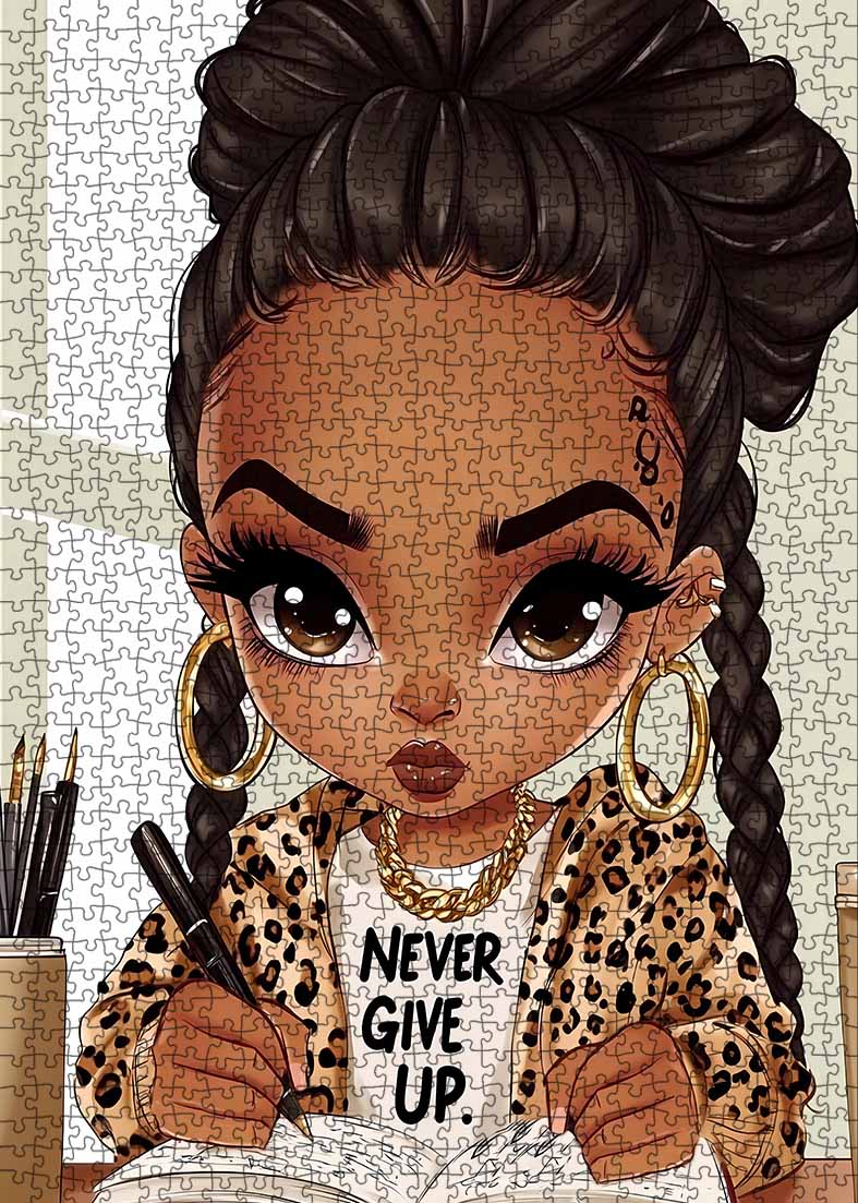 tucocoo-never-give-up-puzzle-1000-teile-m-dchen image 2