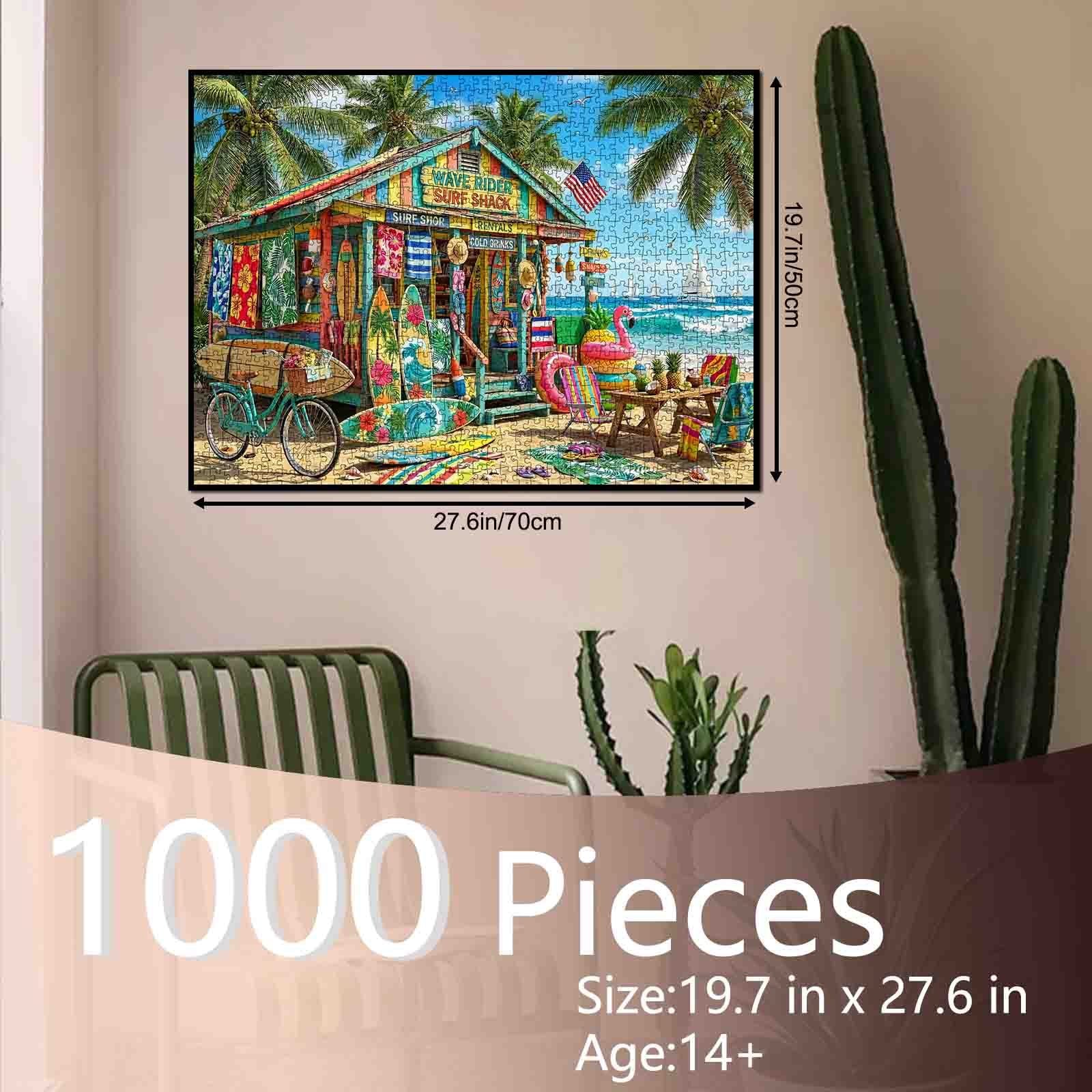 tucocoo-surf-shack-paradise-puzzle-1000-teile-strand-motiv image 5