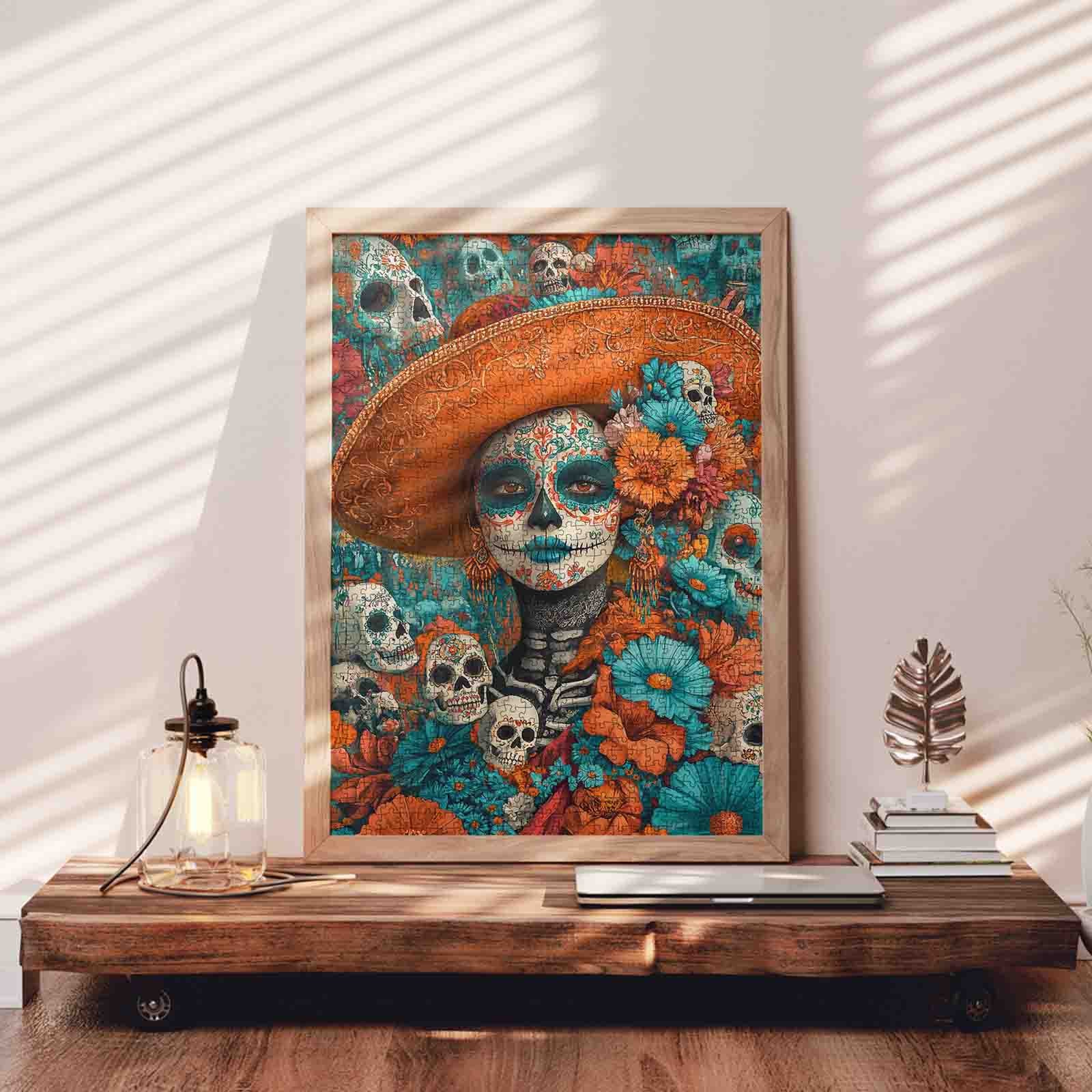 tucocoo-jigsaw-puzzles-majestic-catrina-elegance-puzzle-1000-teile image 3
