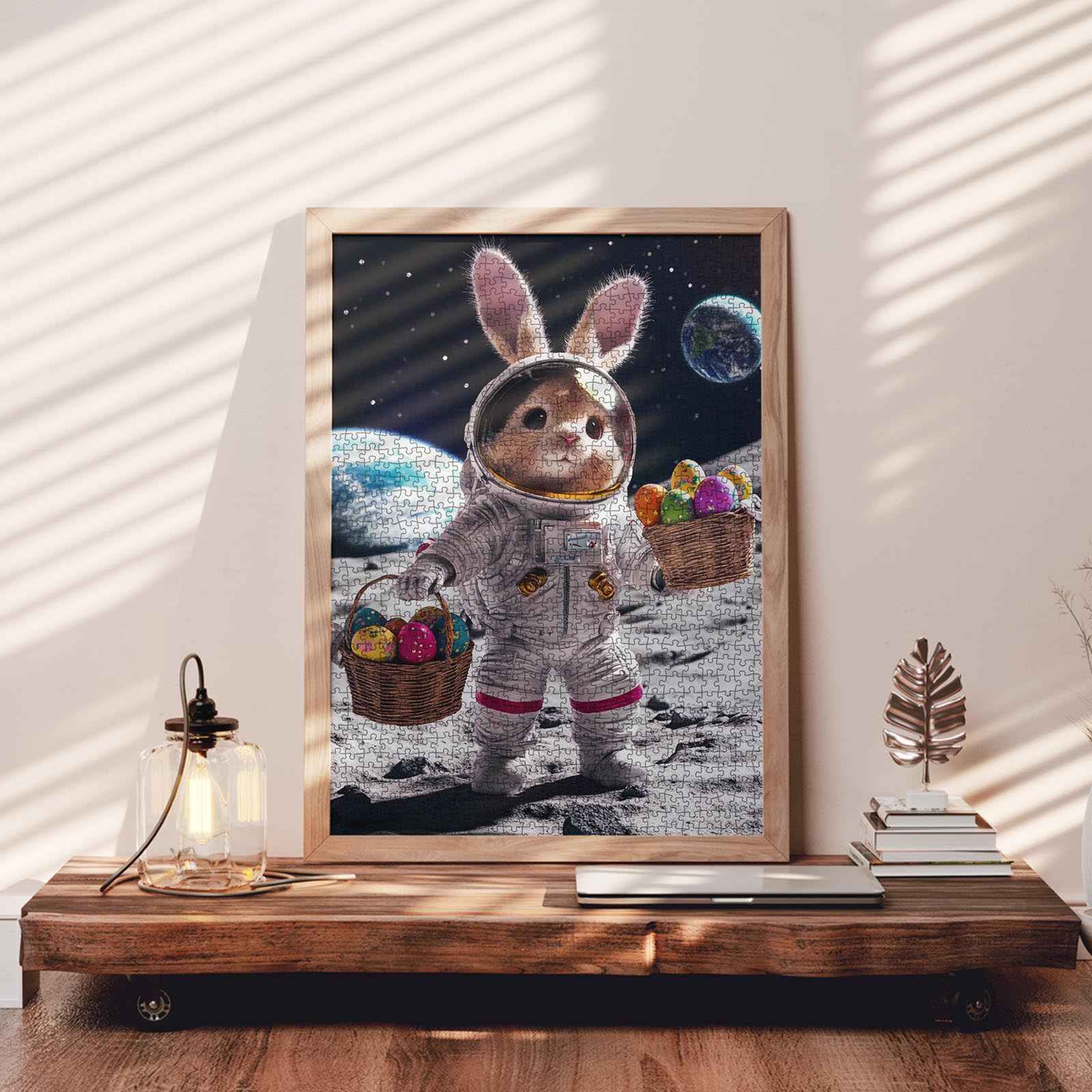 tucocoo-easter-bunny-on-the-moon-puzzle-1000-teile-ostern image 3
