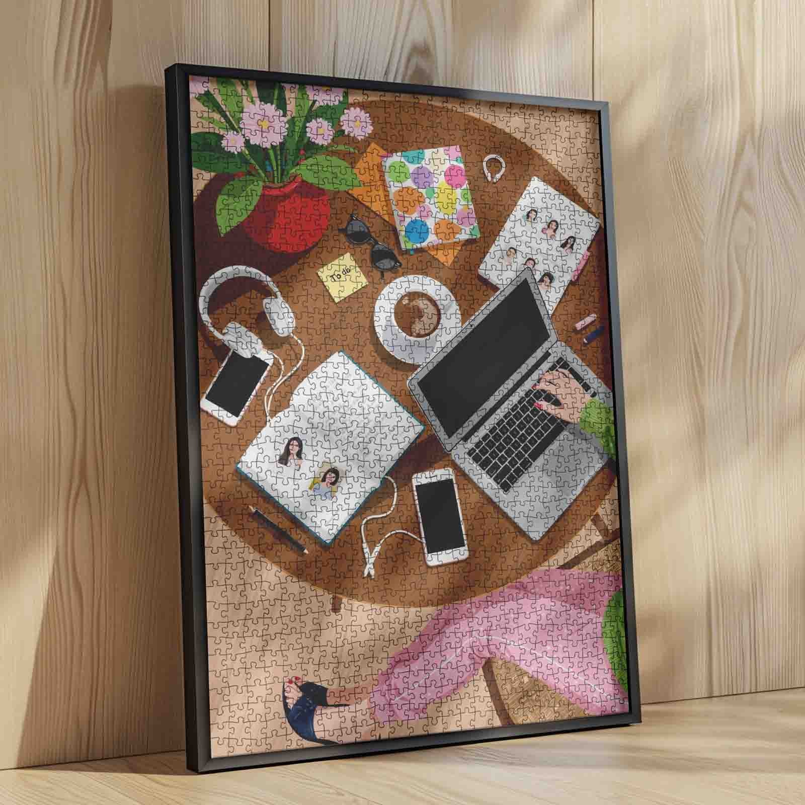 tucocoo-jigsaw-puzzles-creative-workday-puzzle-1000-teile-schreibtisch image 4