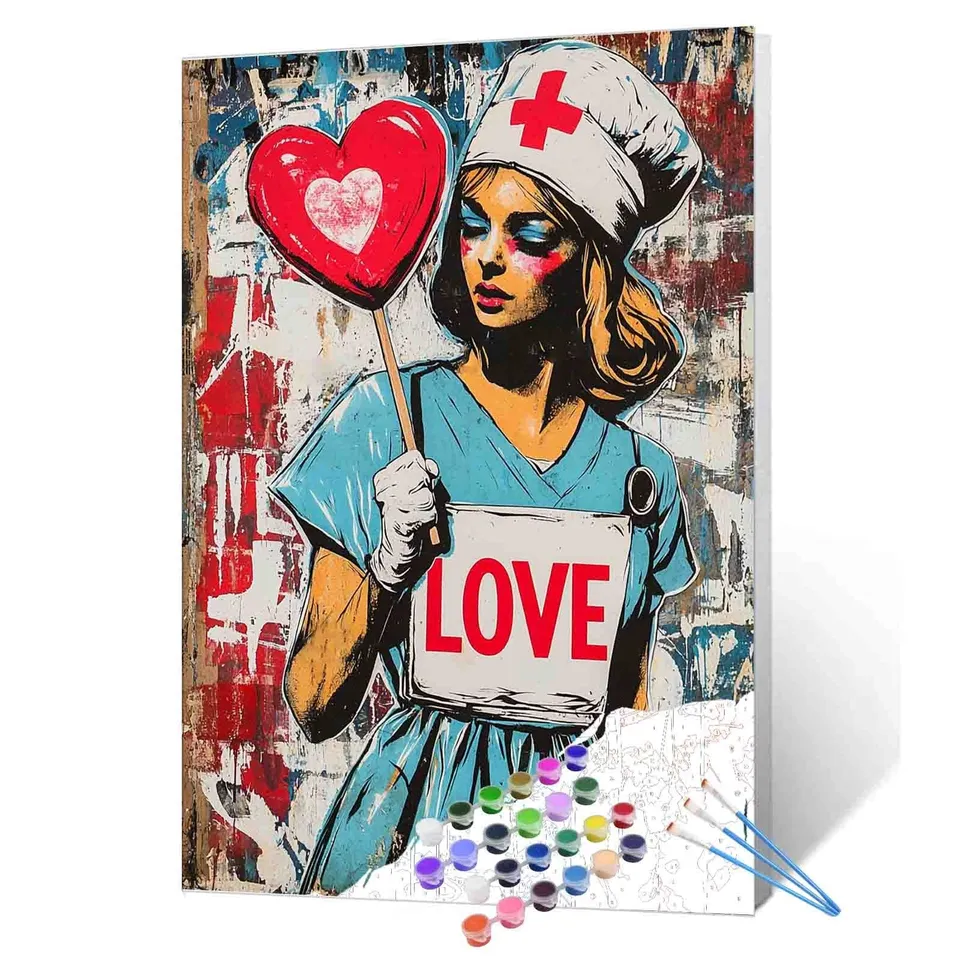 tucocoo-nurse-of-love-malen-nach-zahlen-40x50-cm image 1
