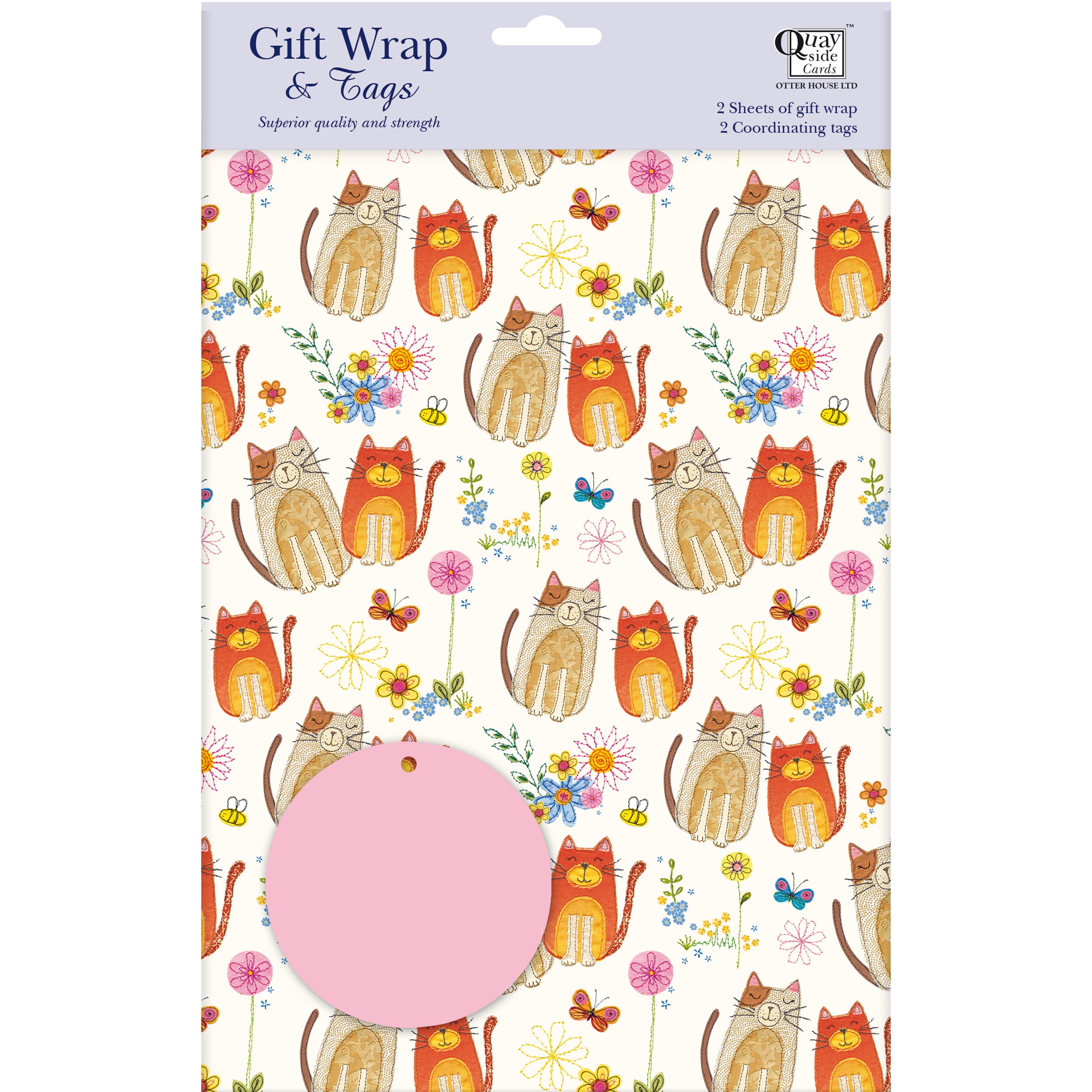 otter-house-stitched-cats-geschenkpapier-2-b-gen-tags image 1