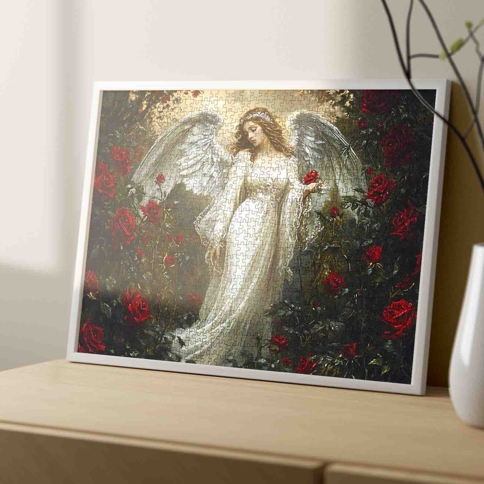 tucocoo-angelic-rose-guardian-puzzle-1000-teile-engel image 4
