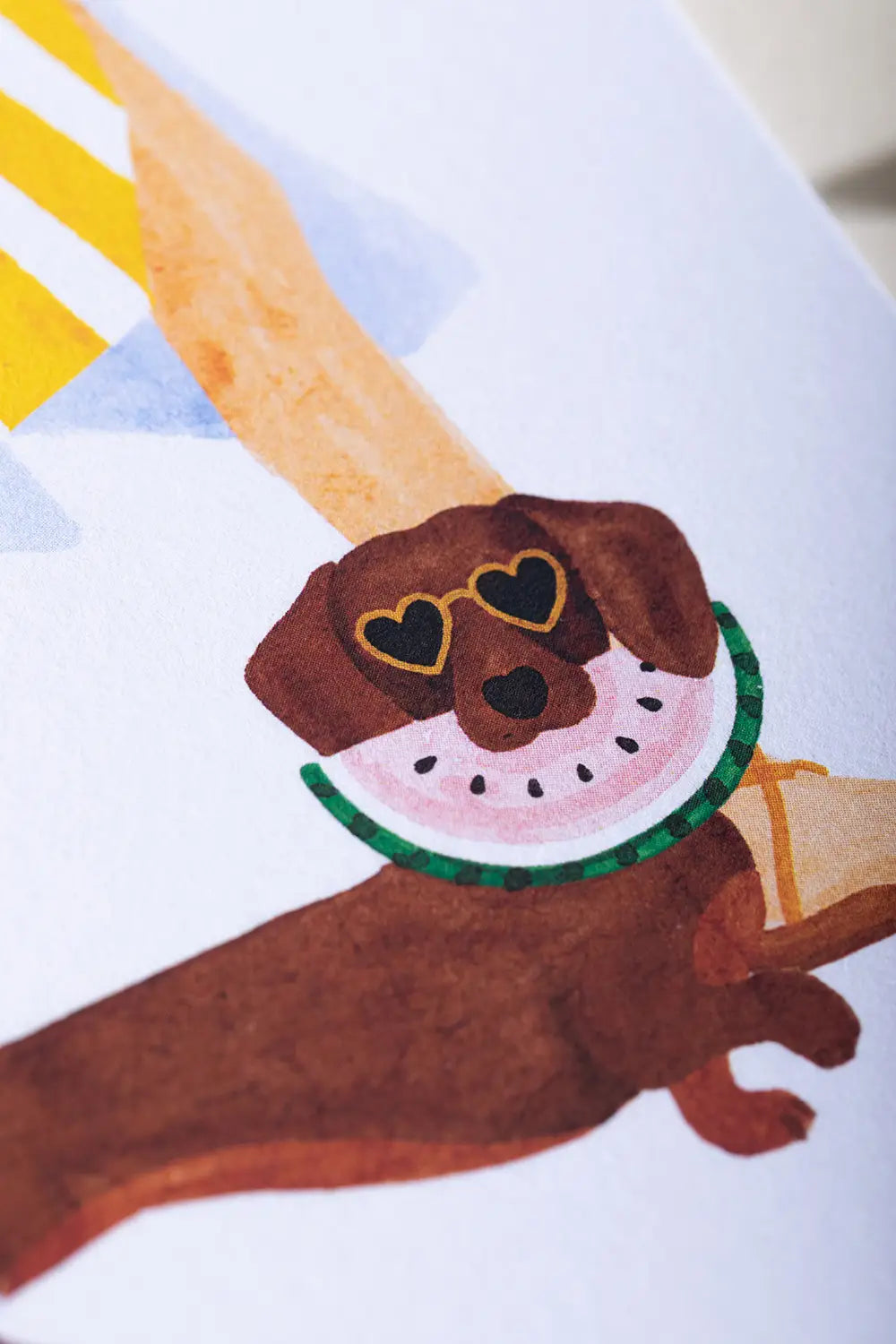 all-the-ways-to-say-summer-dachshund-gru-karte-a6-hund image 2