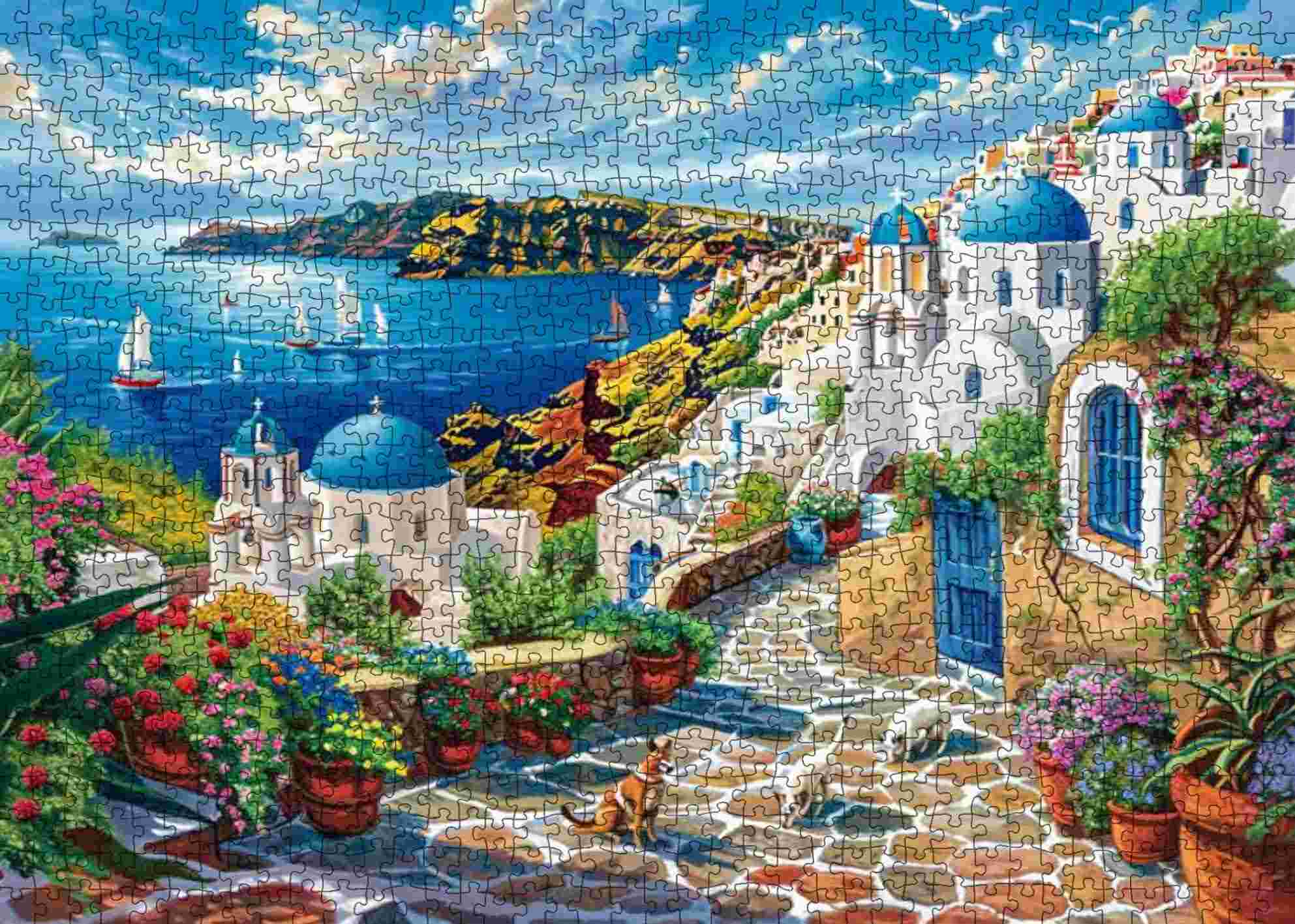 tucocoo-jigsaw-santorini-puzzle-1000-teile-landschaft-wei image 2