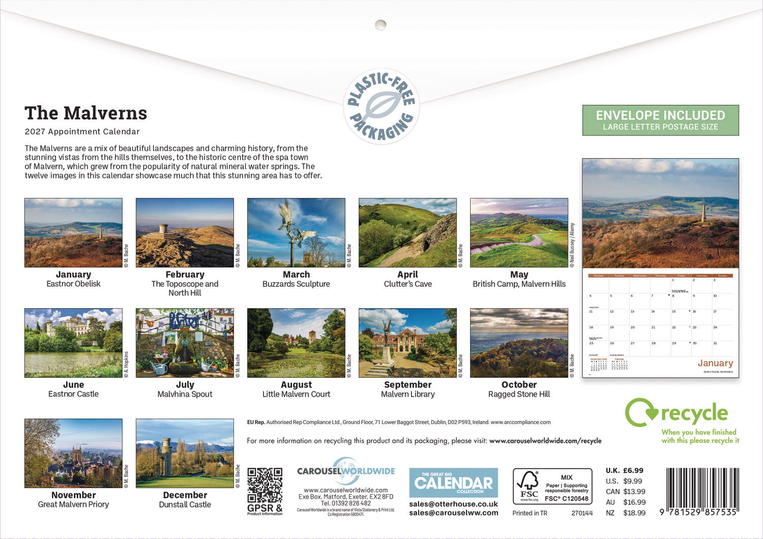 otter-house-malvern-a4-kalender-2027-wandkalender-region image 2