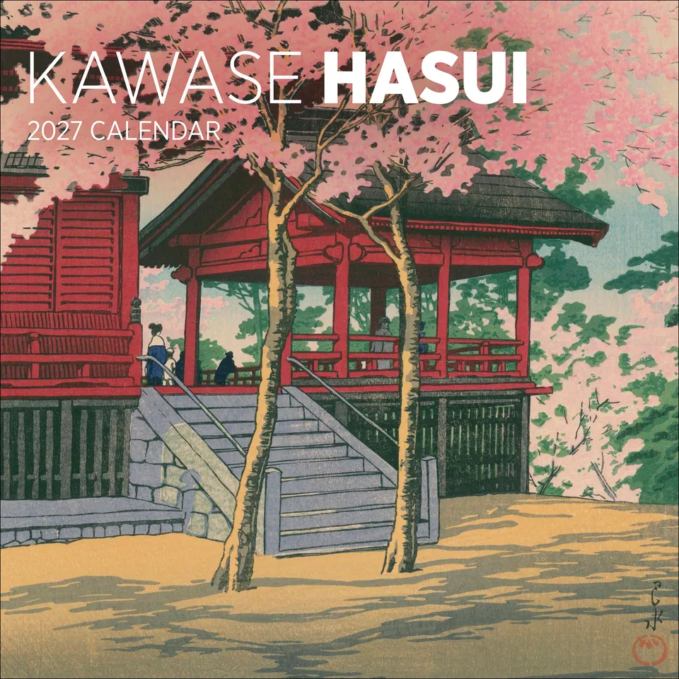 pomegranate-kawase-hasui-wandkalender-2027-japan image 1