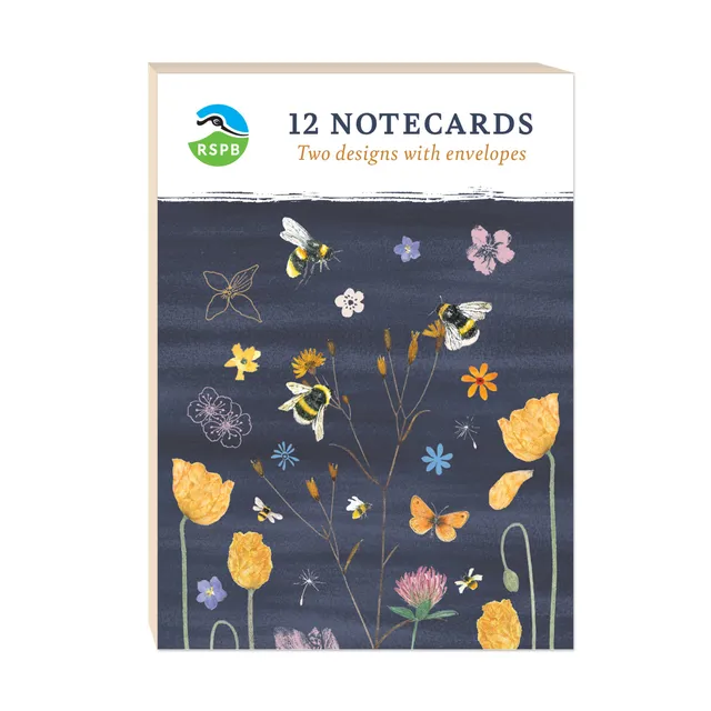 otter-house-rspb-beyond-hedgerow-notecards-a6-12-bienen image 1