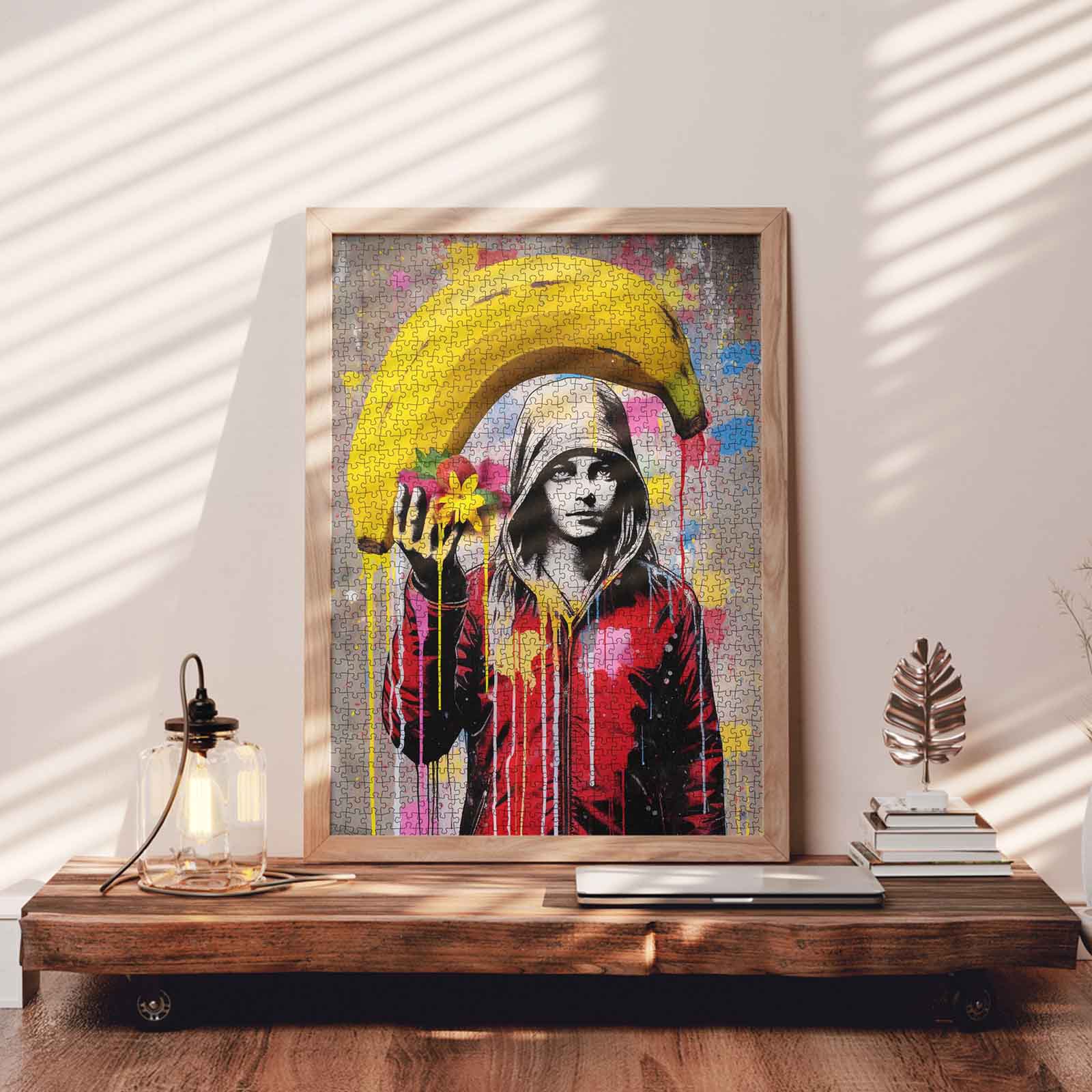 tucocoo-banana-flowers-girl-puzzle-1000-teile-graffiti image 3