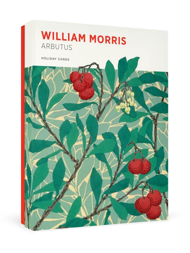 pomegranate-morris-weihnachtskarten-arbutus-blumen image 1