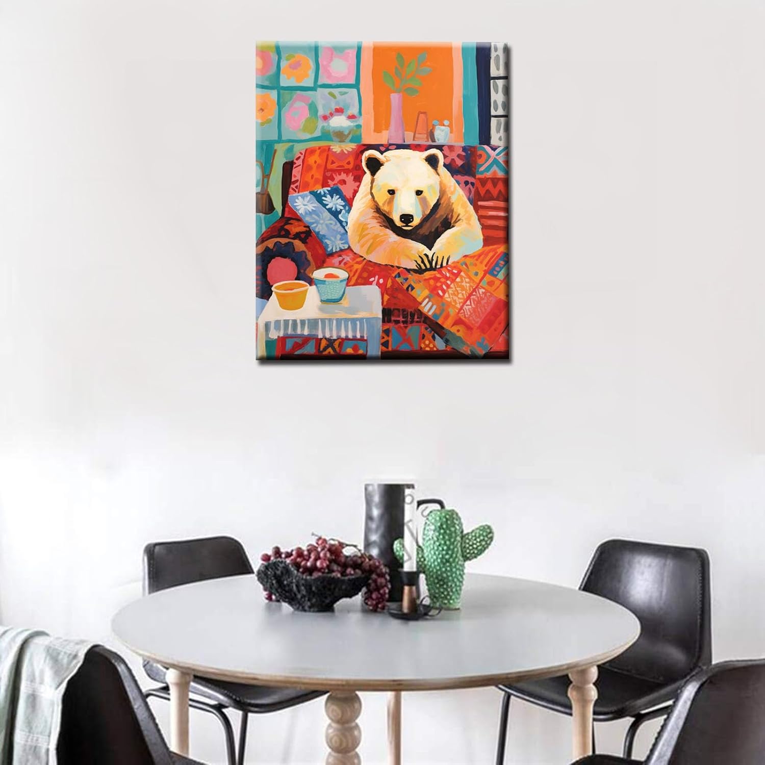 tucocoo-polar-bear-on-sofa-malen-nach-zahlen-40x50-tiere image 3