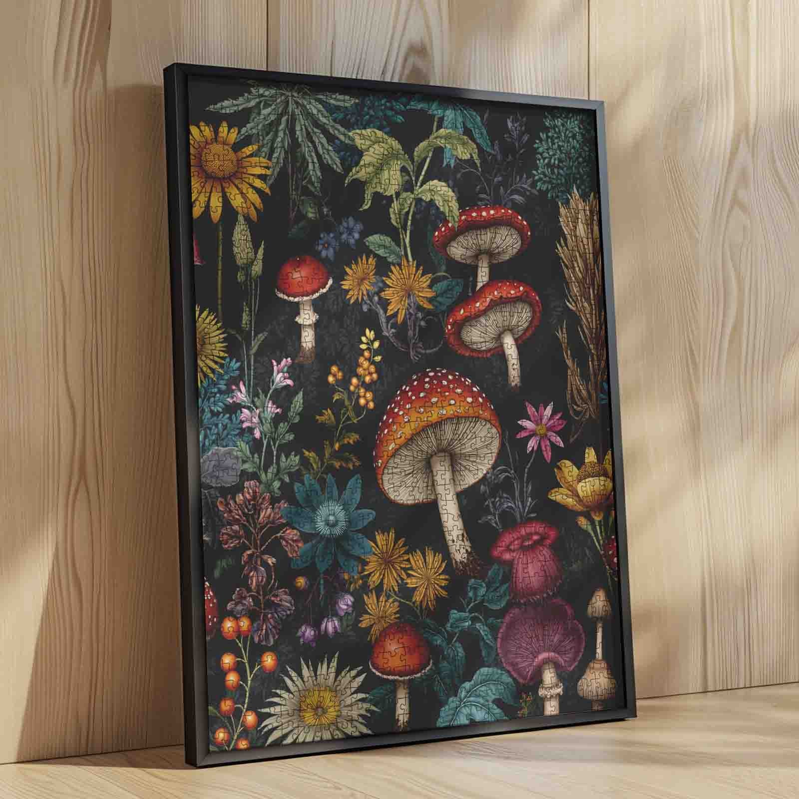tucocoo-enchanted-forest-mushrooms-puzzle-1000-teile image 4