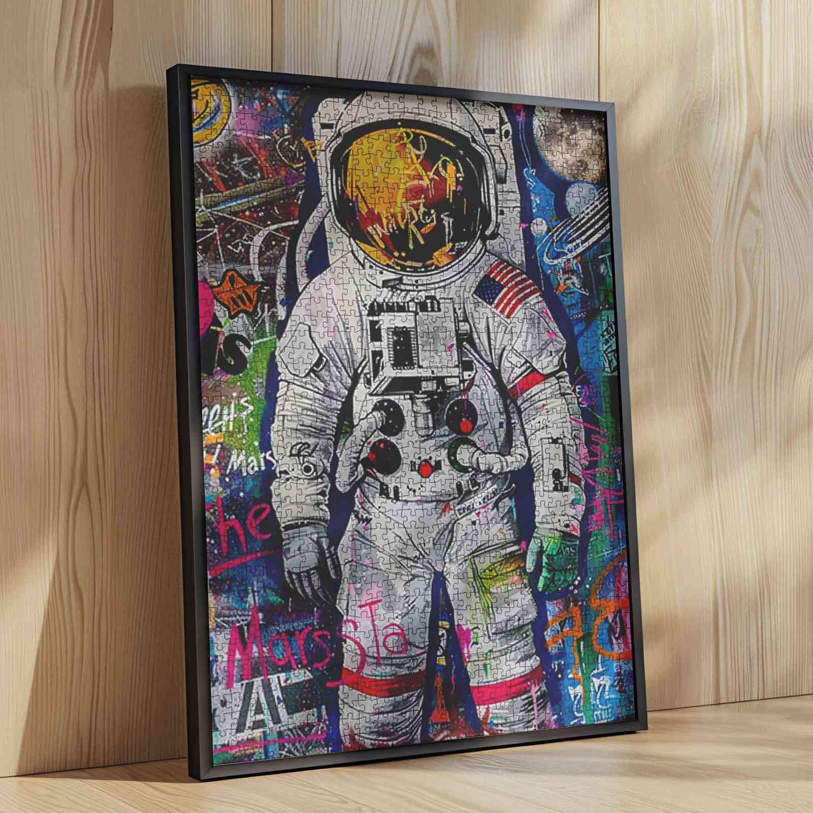 tucocoo-astronaut-graffiti-puzzle-1000-teile-weltraum image 4