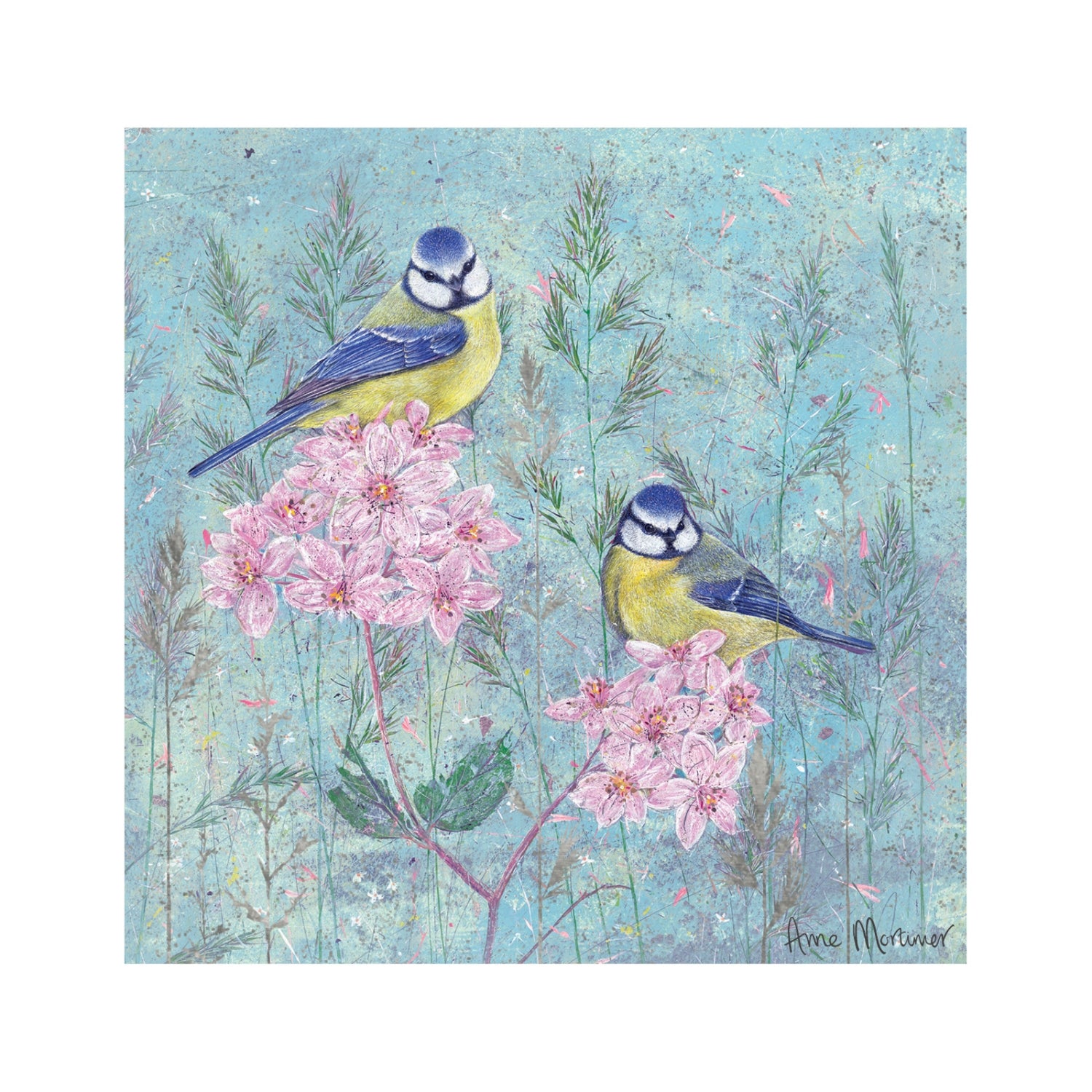 otter-house-greetings-cards-gru-karte-blue-tits-blaumeisen image 1