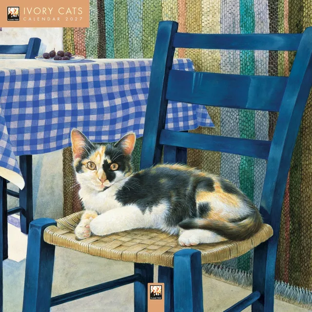 otter-house-ivory-cats-wandkalender-2027-katzen image 1
