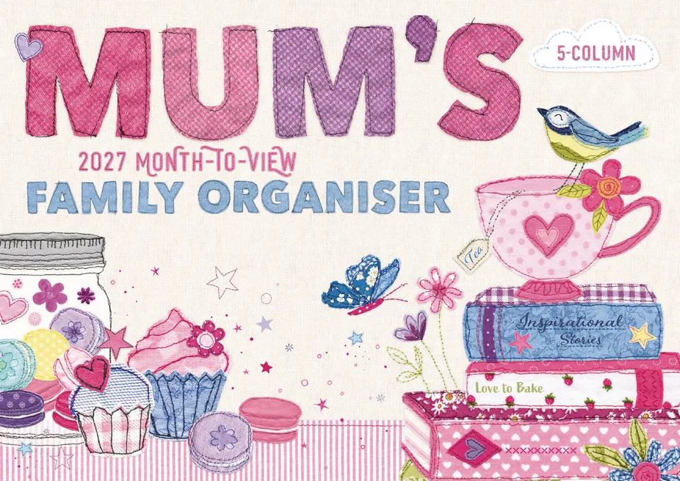 otter-house-mums-fabric-buttons-mtv-planner-a4-kalender-2027 image 1