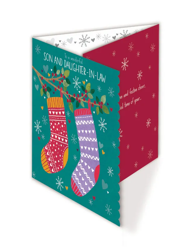 otter-house-weihnachtskarte-sohn-schwiegertochter-str-mpfe image 1