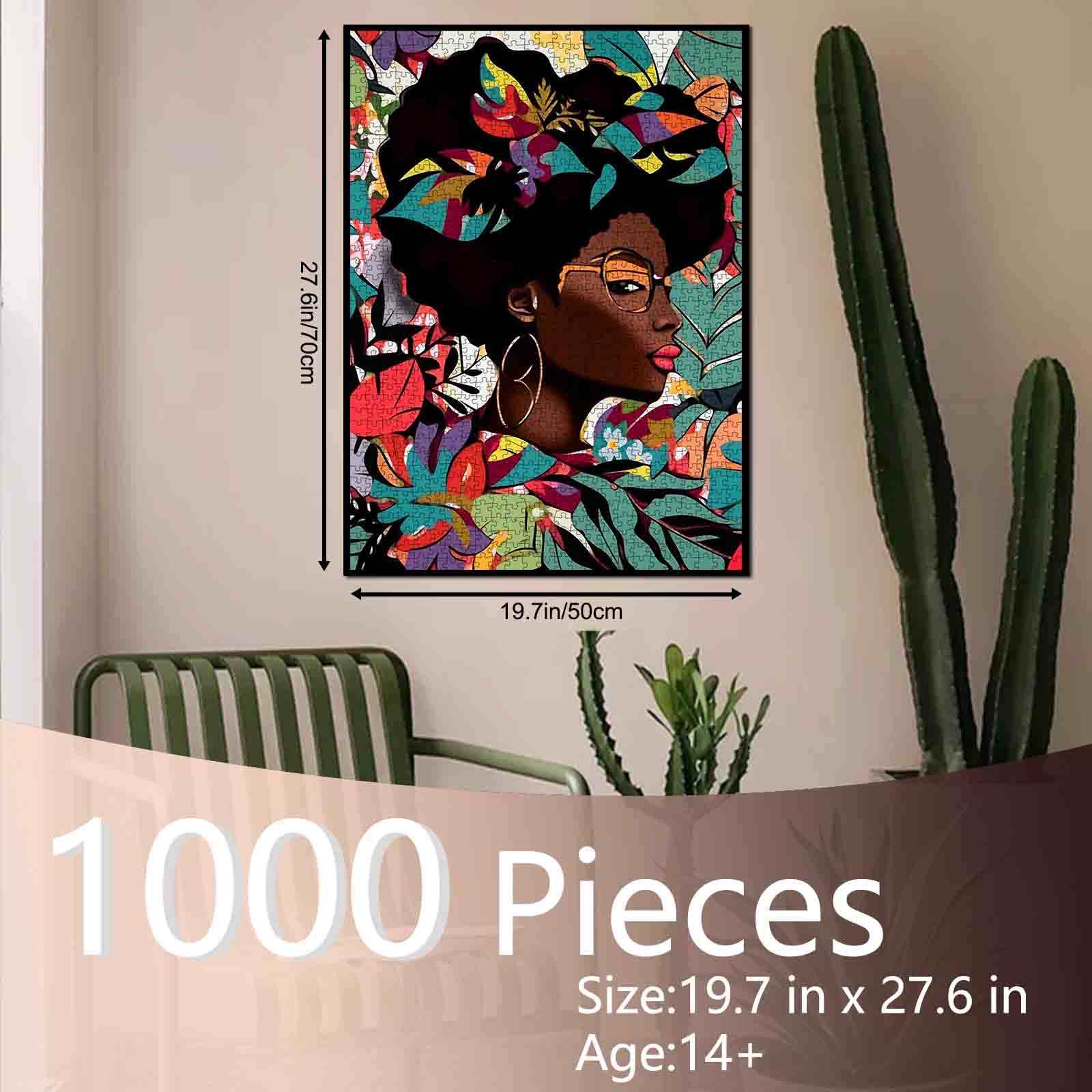 tucocoo-sunglass-painting-puzzle-1000-teile-portrait-frau image 5