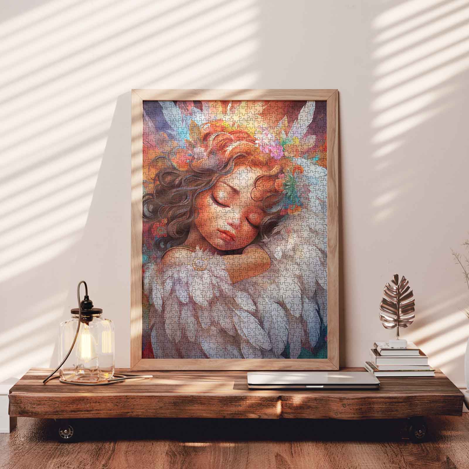 tucocoo-angel-in-feathers-puzzle-1000-teile-engel image 3