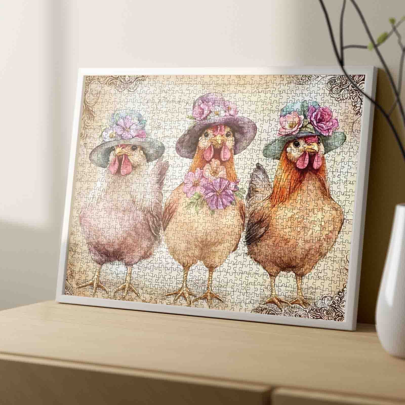 tucocoo-floral-hat-chickens-puzzle-1000-teile-h-hner image 4