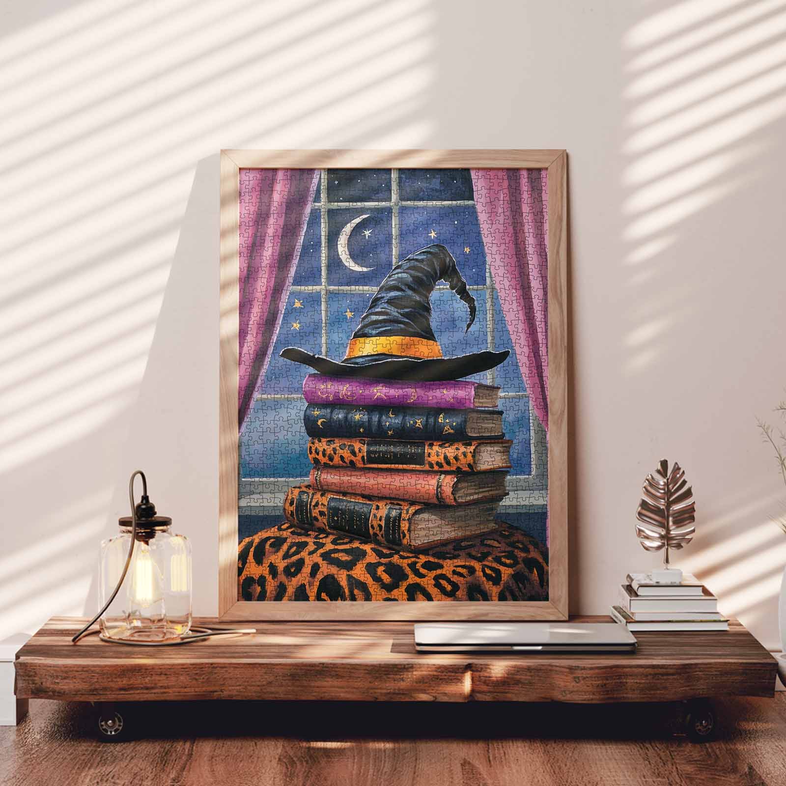 tucocoo-witch-hat-and-spell-books-puzzle-1000-teile image 3