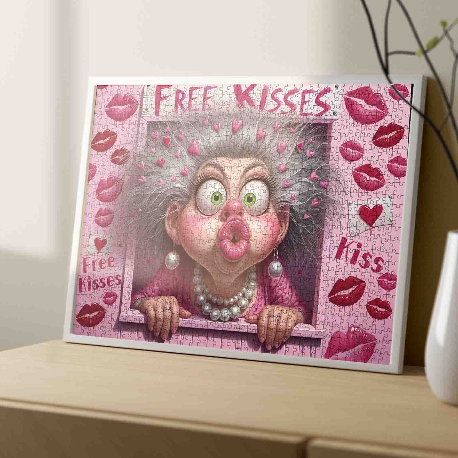 tucocoo-jigsaw-puzzles-playful-kiss-puzzle-1000-teile-oma image 4