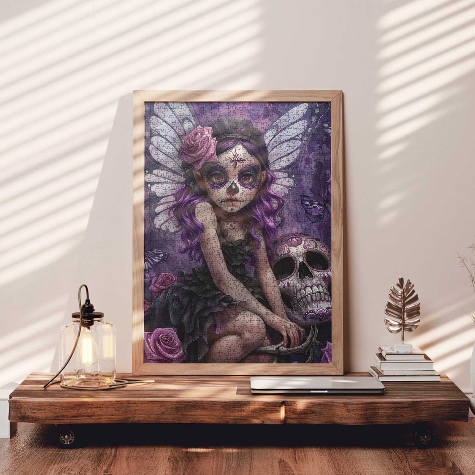 tucocoo-purple-fairy-skeleton-puzzle-1000-teile-fantasy image 3